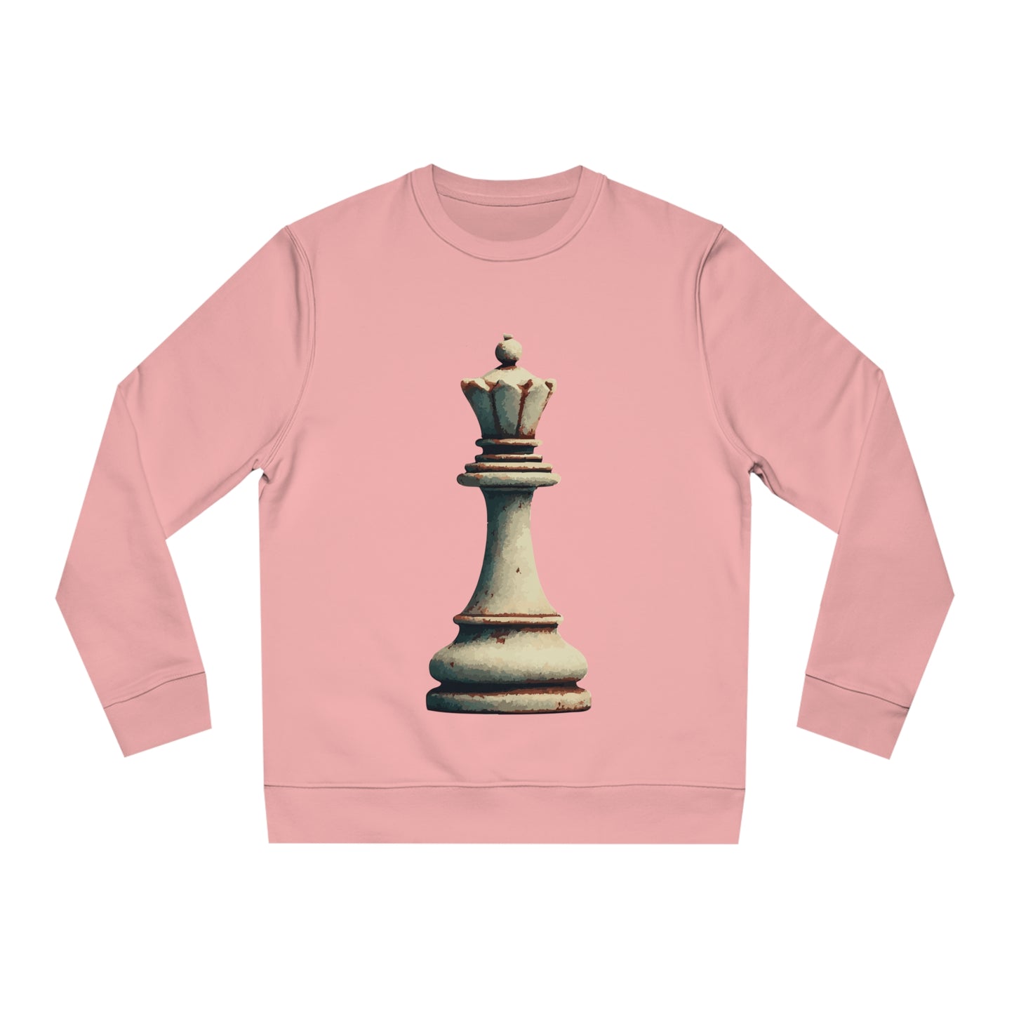 “Sudadera Unisex Reina de Ajedrez – Estilo Clásico en Algodón Orgánico”   Sweatshirt  63.00 Canyon-Pink-2XL