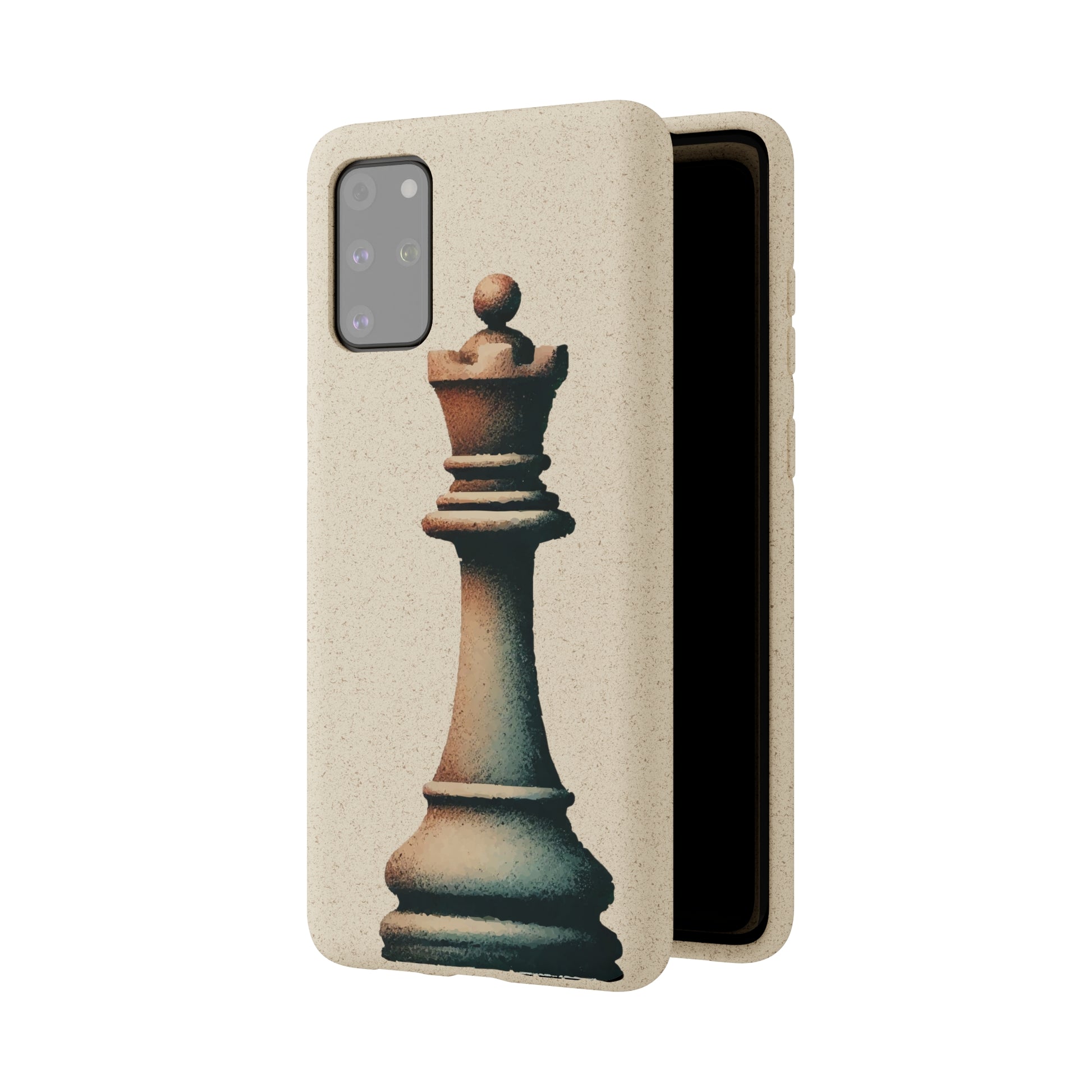 “Biodegradable Phone Case – Vintage Rook Design, Eco-Friendly Choice”   Phone Case