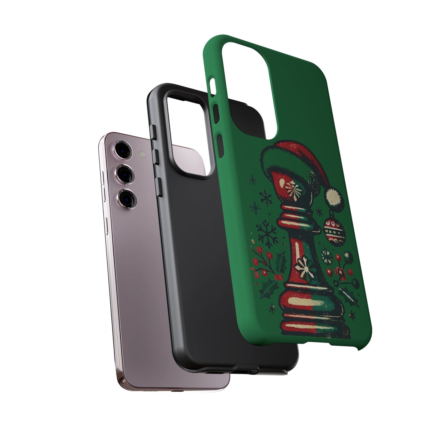 Funda Tough Case Peón Vintage Navidad - iPhone, Samsung, Google Pixel   Phone Case