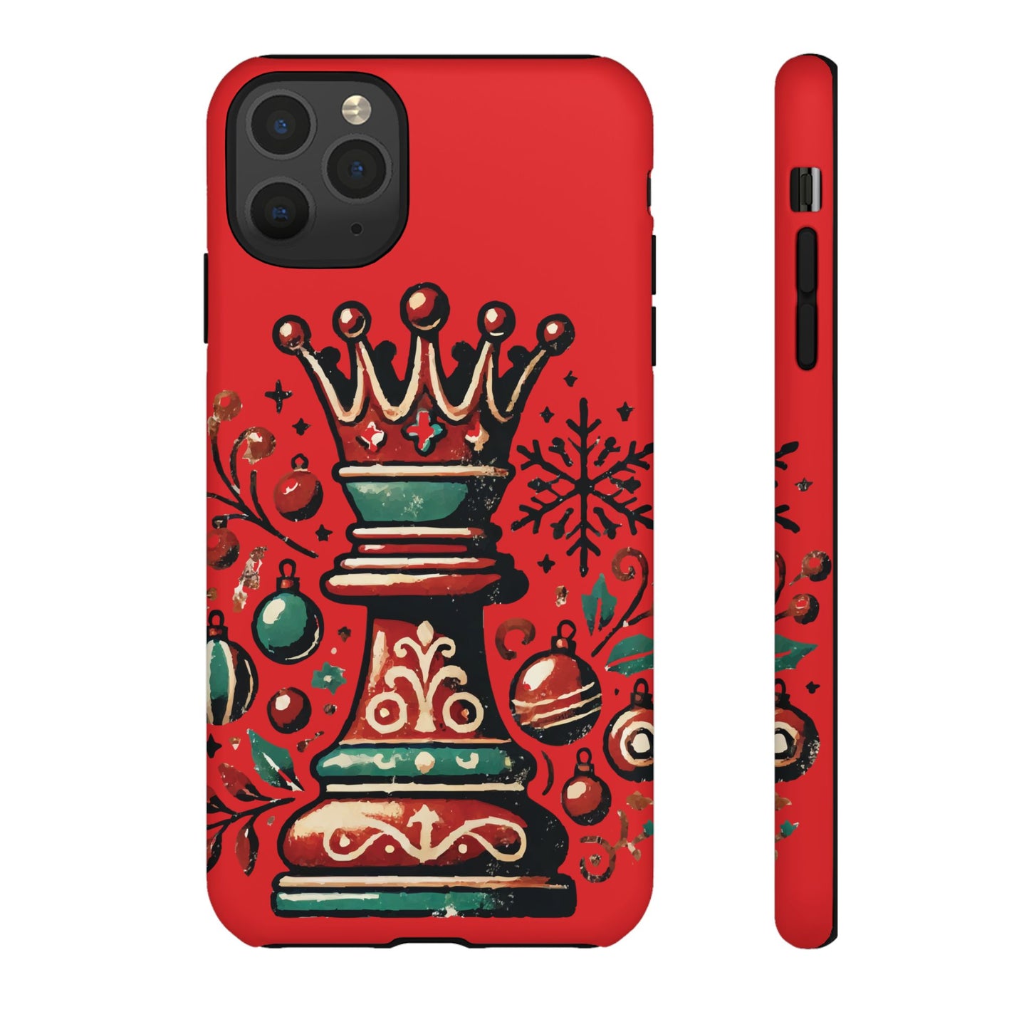 Funda Tough Case Reina Ajedrez Vintage Navideño – Protección y Estilo   Phone Case  24.00 iPhone-11-Pro-Max-Matte