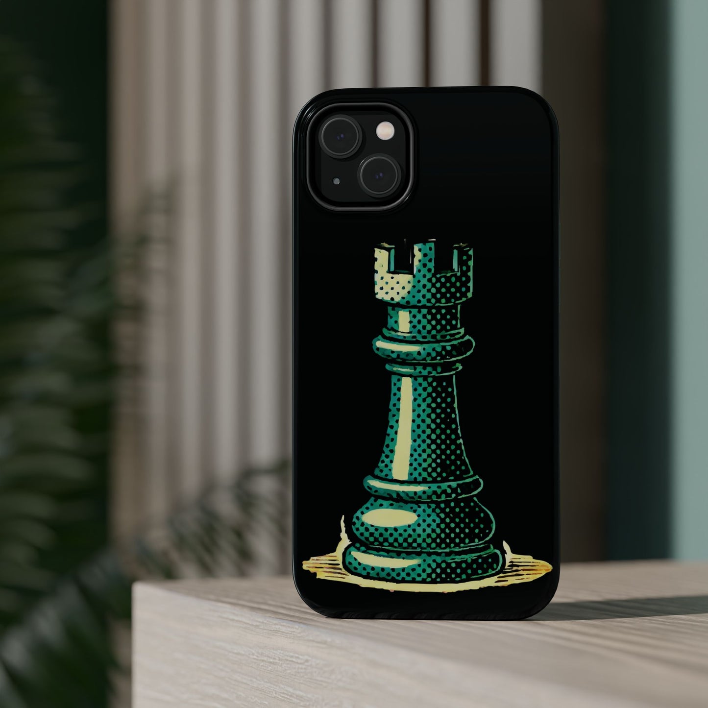 Chess Tower Pop Art Magnetic Tough Case   Phone Case