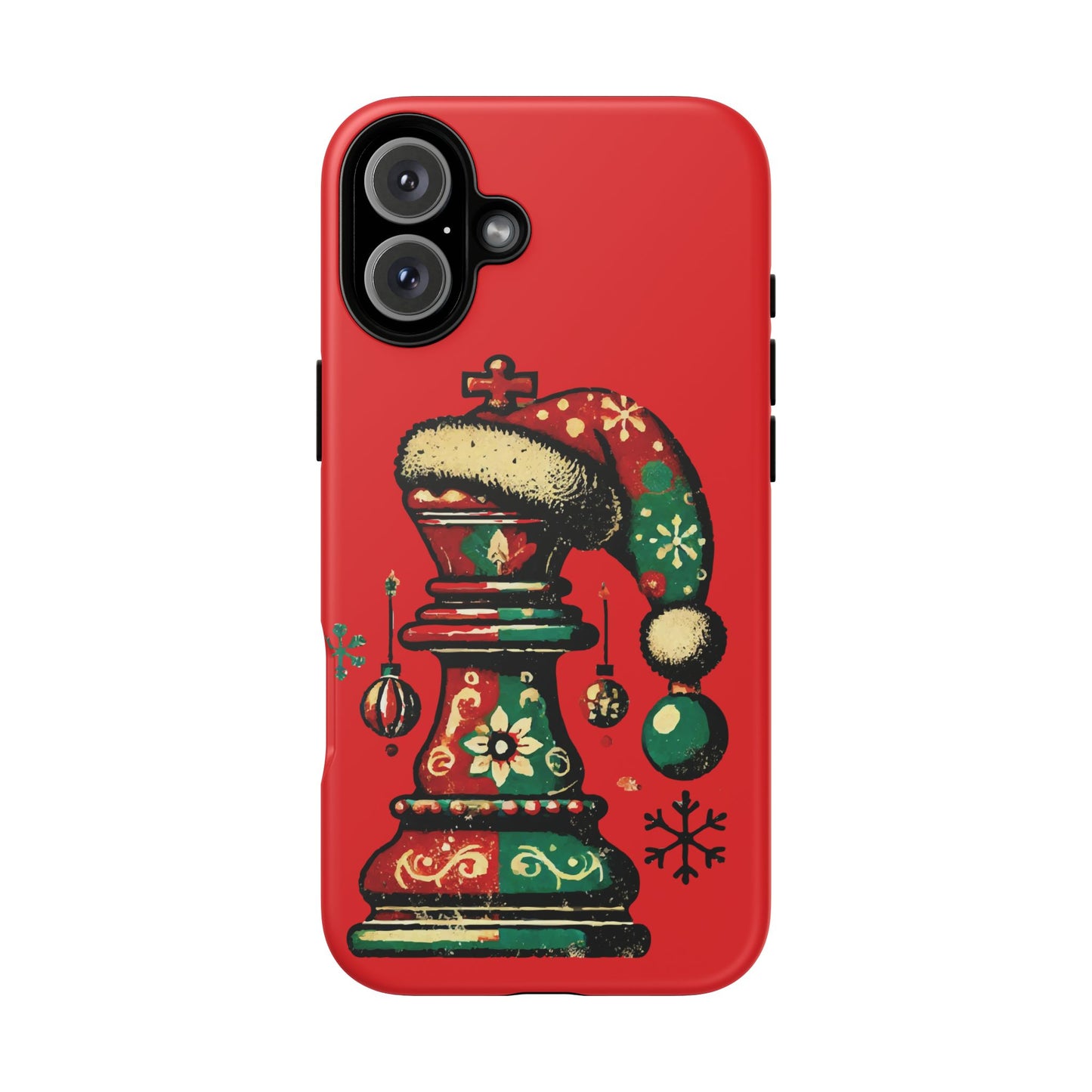 Funda Tough Case Rey Vintage – Protección y estilo navideño retro   Phone Case  24.00 iPhone-16-Plus-Matte