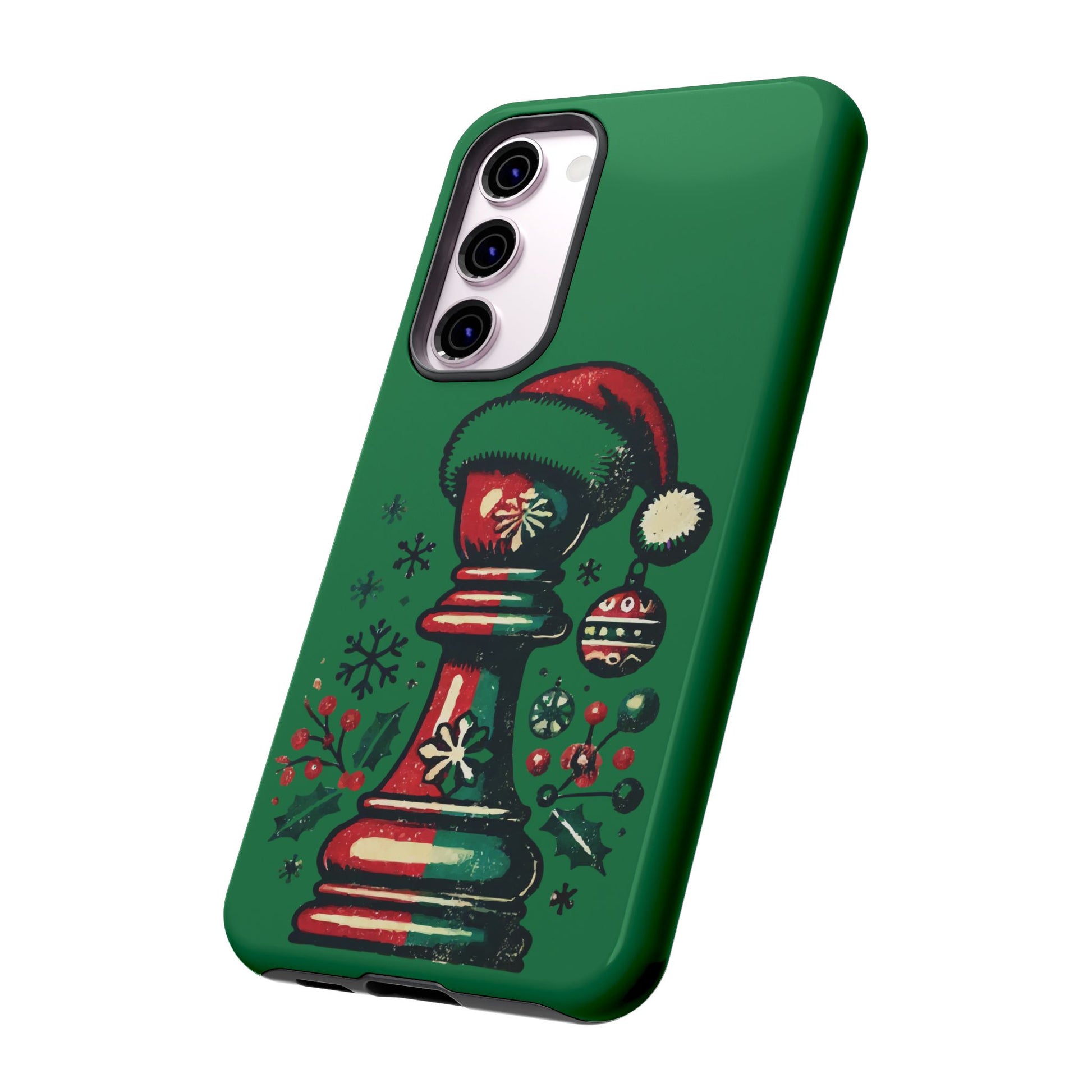 Funda Tough Case Peón Vintage Navidad - iPhone, Samsung, Google Pixel   Phone Case