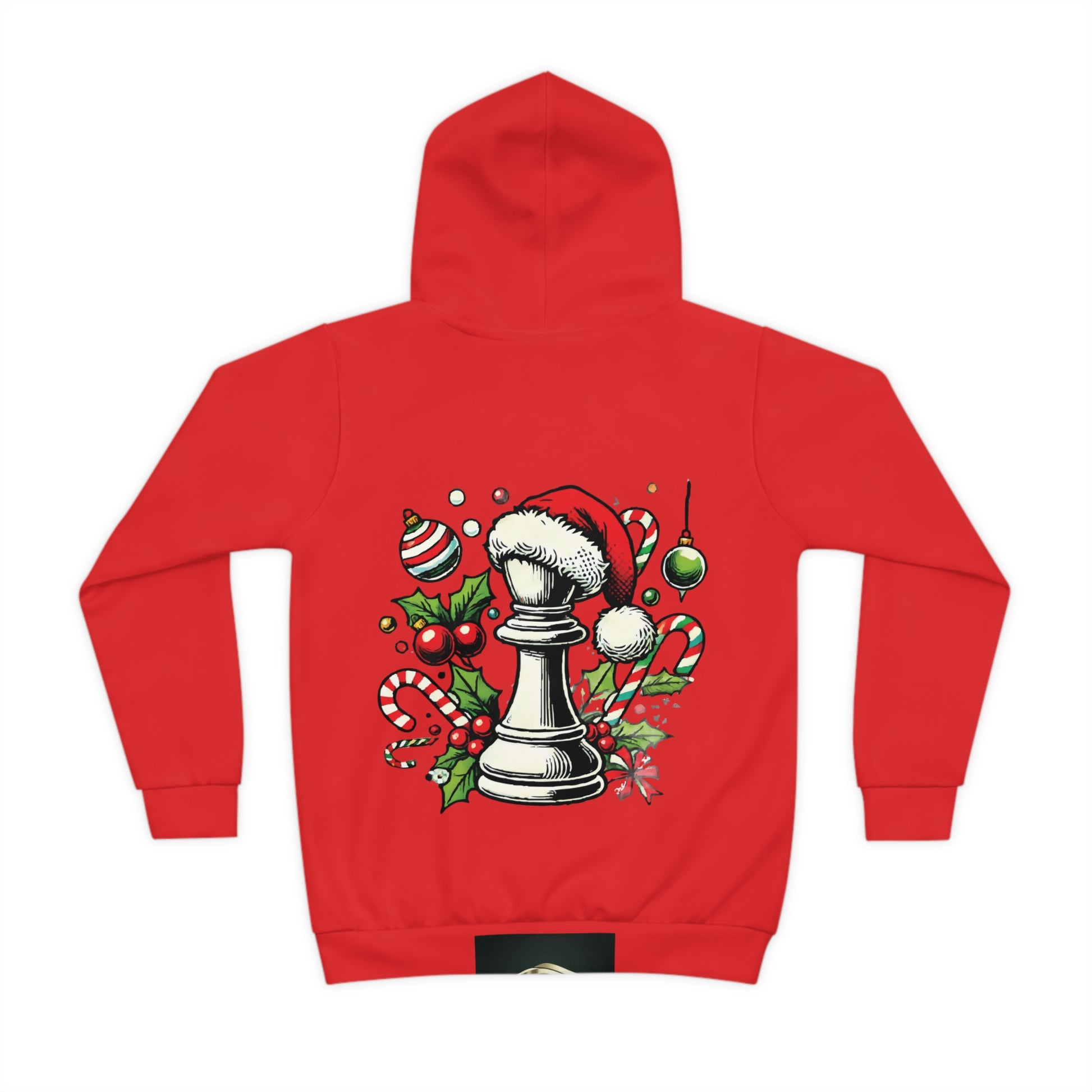 Hoodie Infantil AOP Navidad Alfil Pop Art - 100% Color y Estilo   All Over Prints