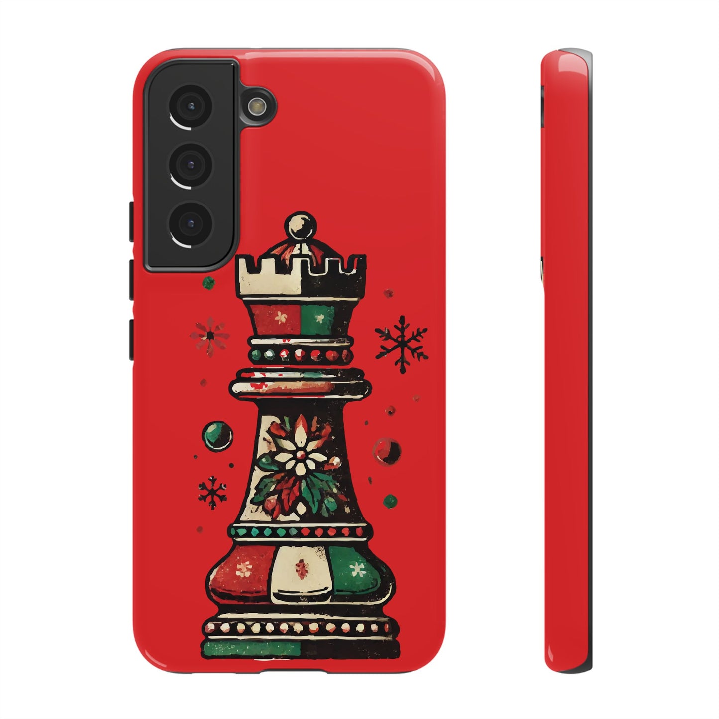 Funda Protectora para Móvil con Diseño de Torre de Ajedrez Vintage Navideño   Phone Case  24.00 Samsung-Galaxy-S22-Glossy