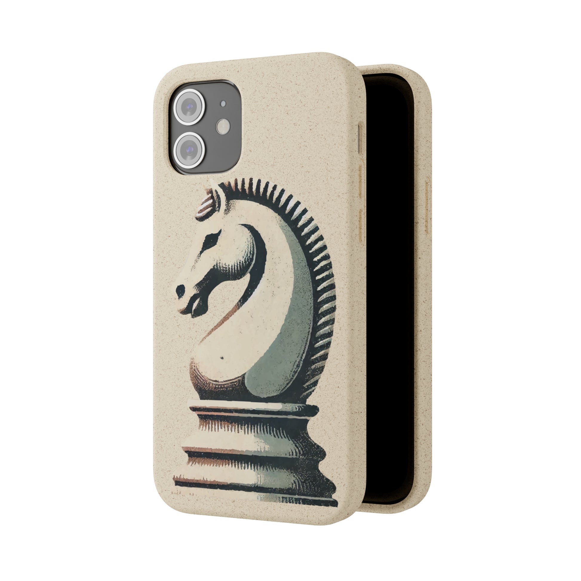 “Biodegradable Phone Case – Vintage Knight Design, Eco-Friendly Choice”   Phone Case