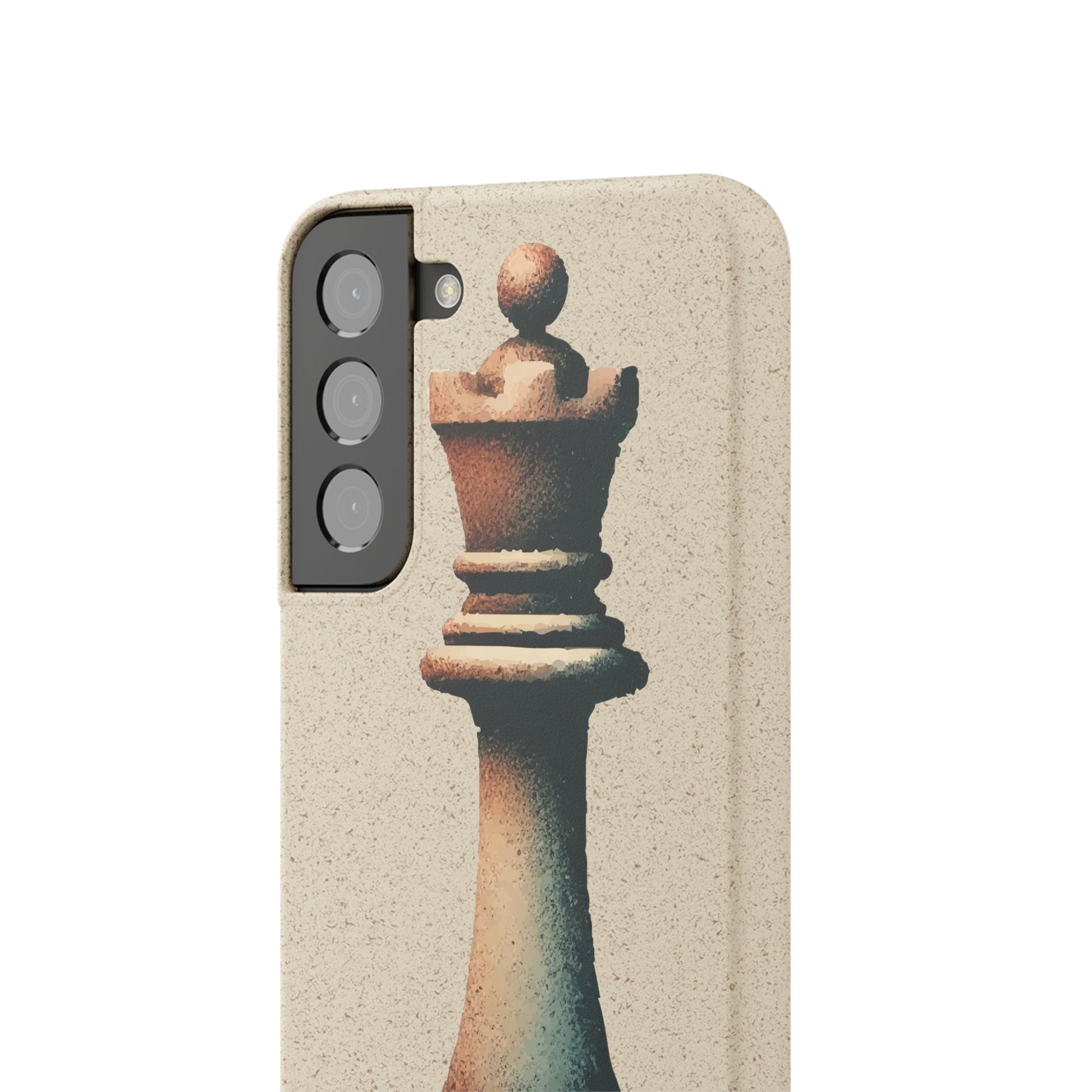 “Biodegradable Phone Case – Vintage Rook Design, Eco-Friendly Choice”   Phone Case