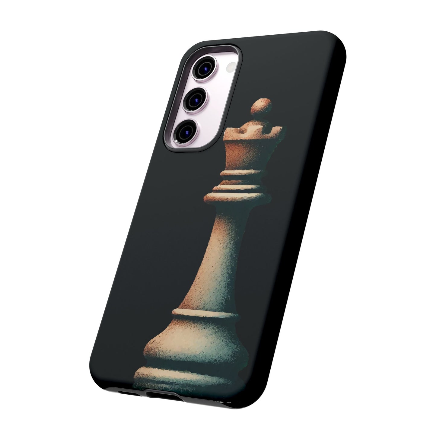 “Tough Phone Case – Vintage Rook Design, Dual-Layer Protection”   Phone Case