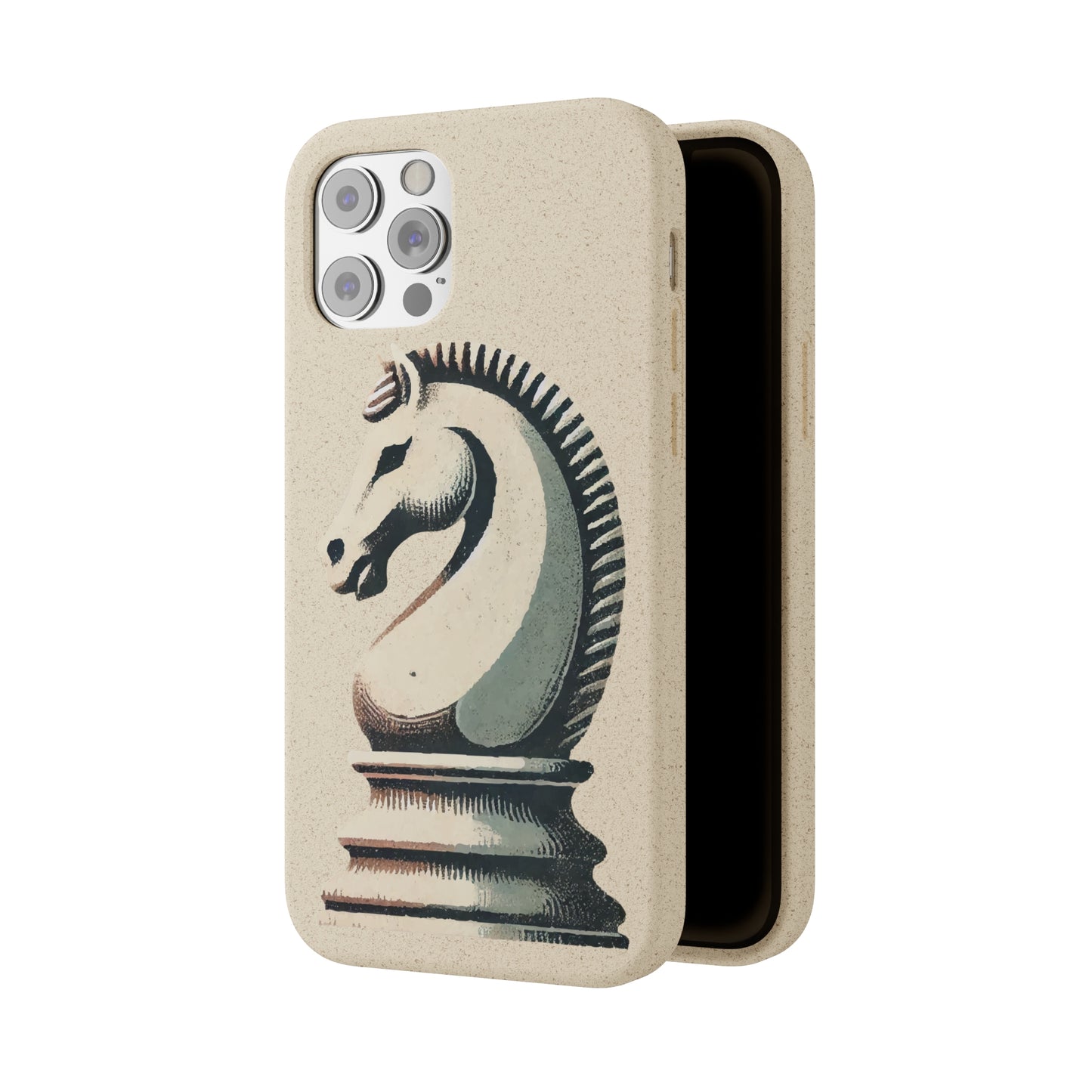 “Biodegradable Phone Case – Vintage Knight Design, Eco-Friendly Choice”   Phone Case