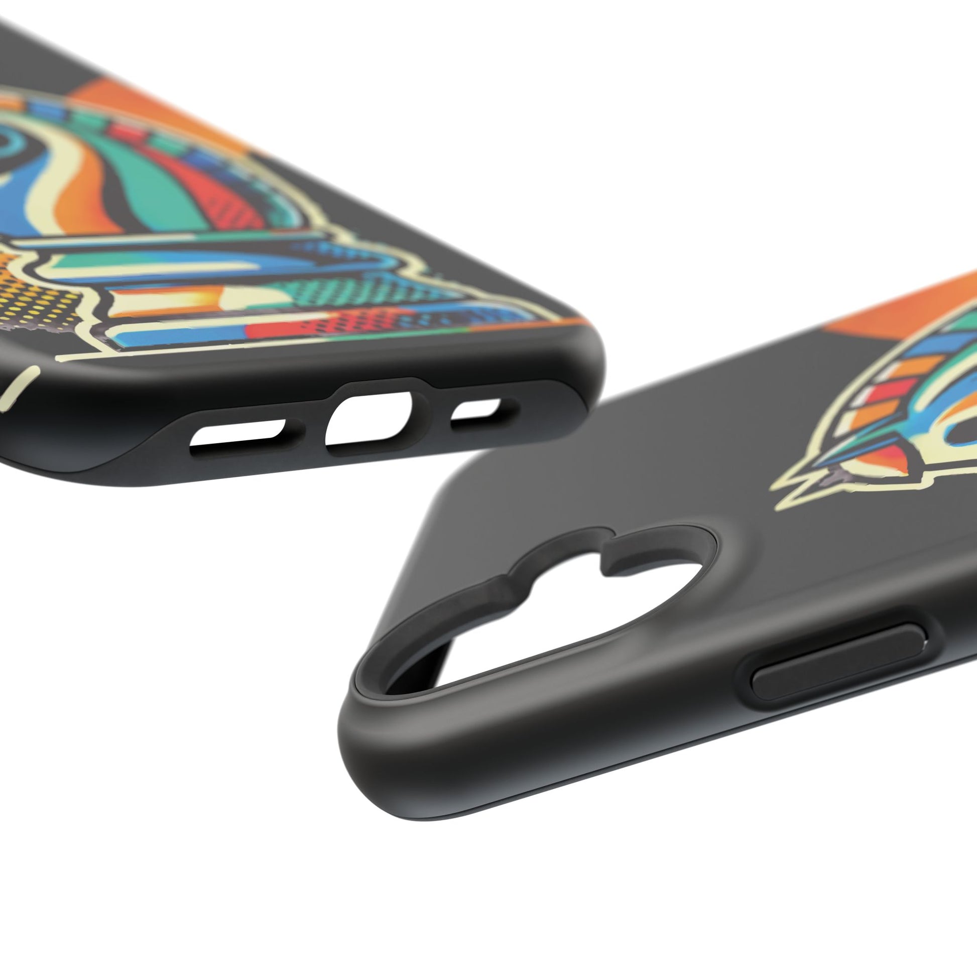 “Funda Magnética Resistente para iPhone – Diseño Pop Art con MagSafe®”   Phone Case