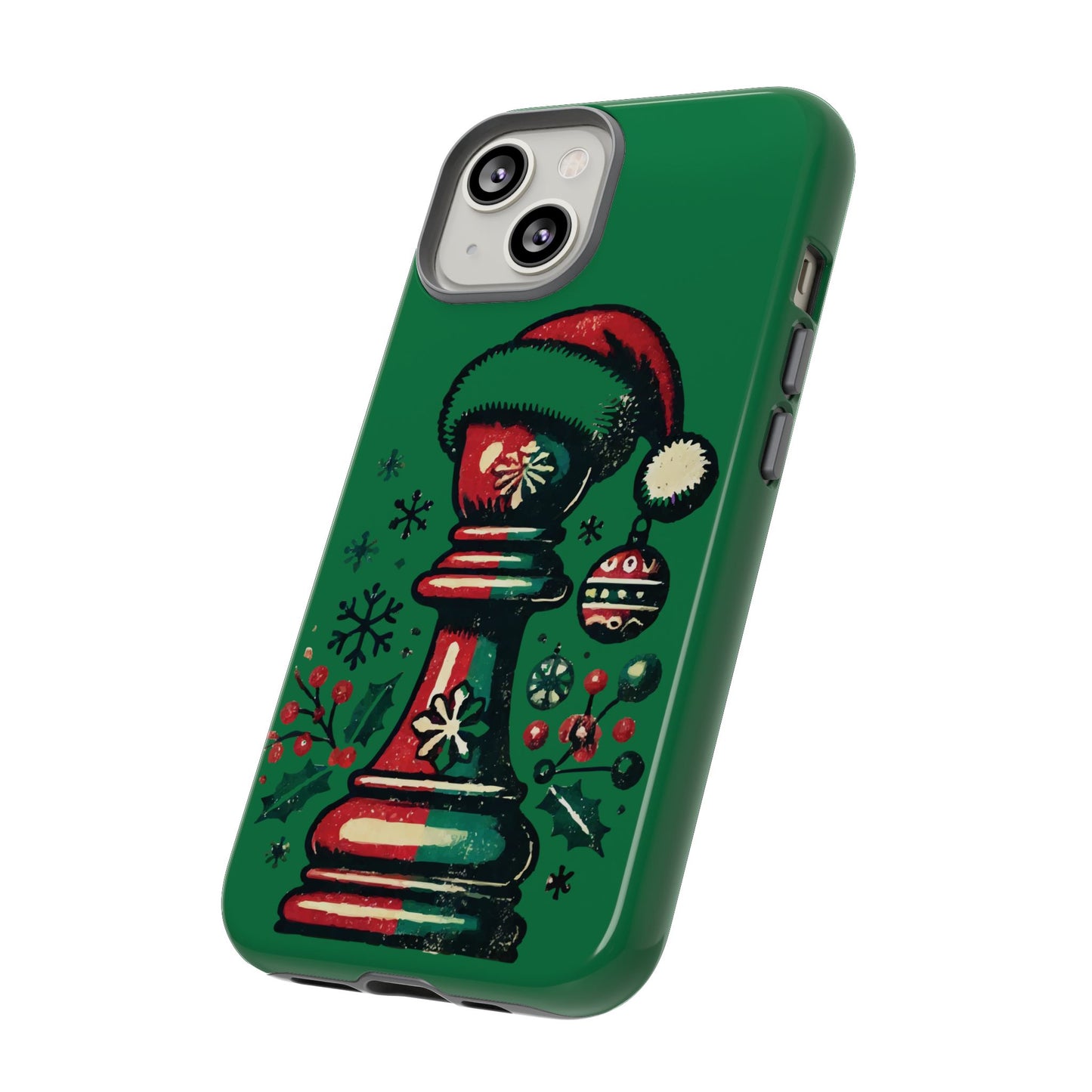 Funda Tough Case Peón Vintage Navidad - iPhone, Samsung, Google Pixel   Phone Case