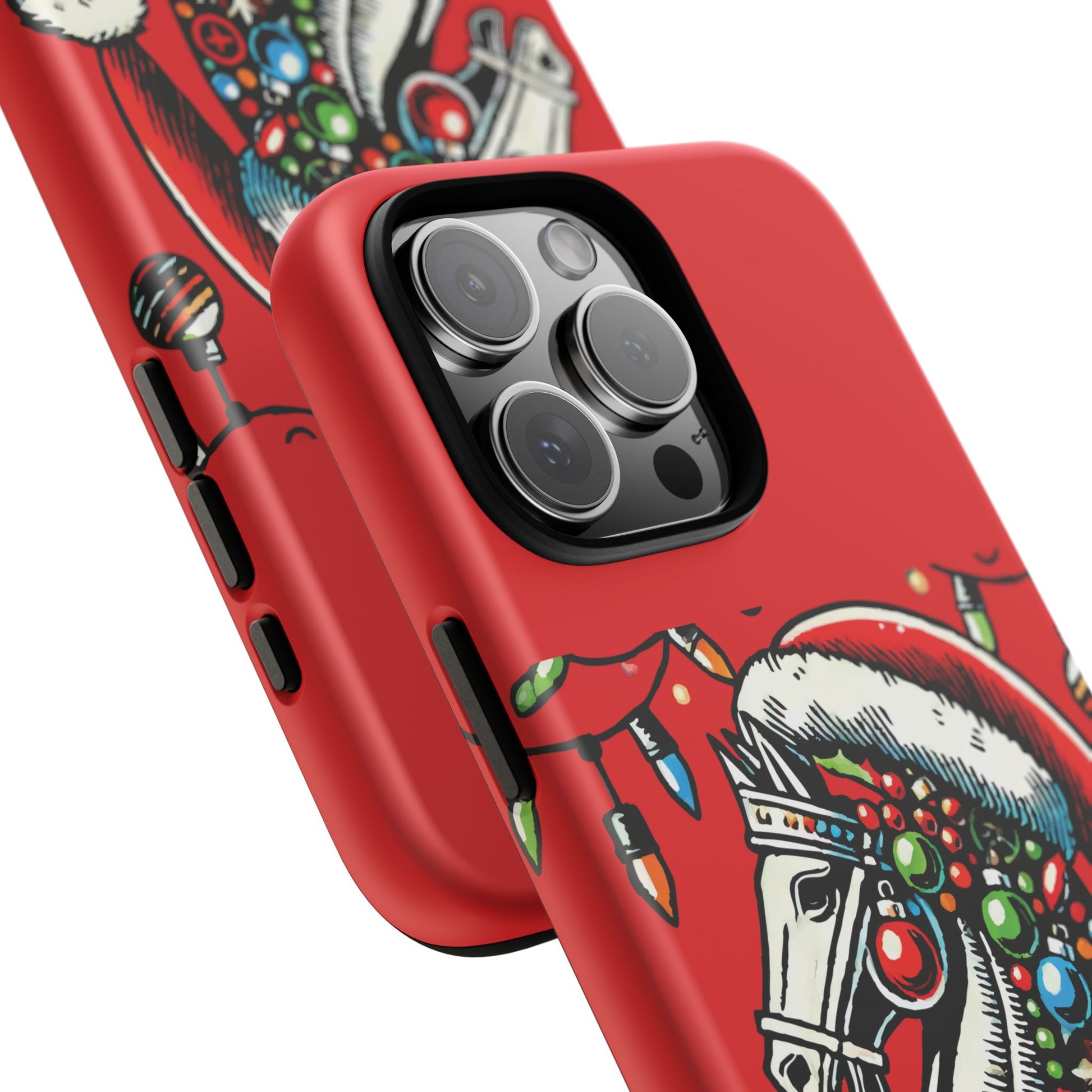 Funda Tough Navidad - Caballo Ajedrez Pop Art para iPhone, Samsung y Pixel   Phone Case