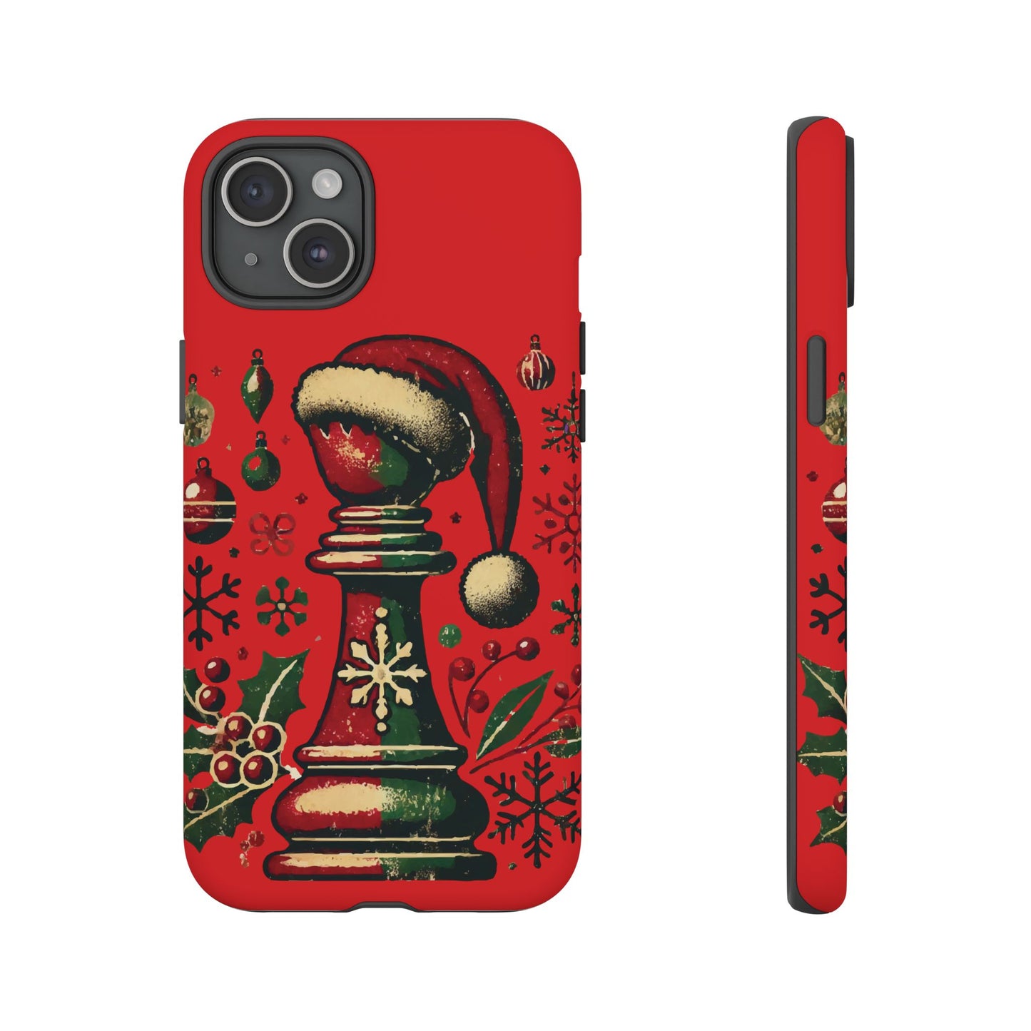 Fundas Tough para Móvil - Alfil Vintage Navideño, Doble Protección   Phone Case  24.00 iPhone-15-Plus-Matte