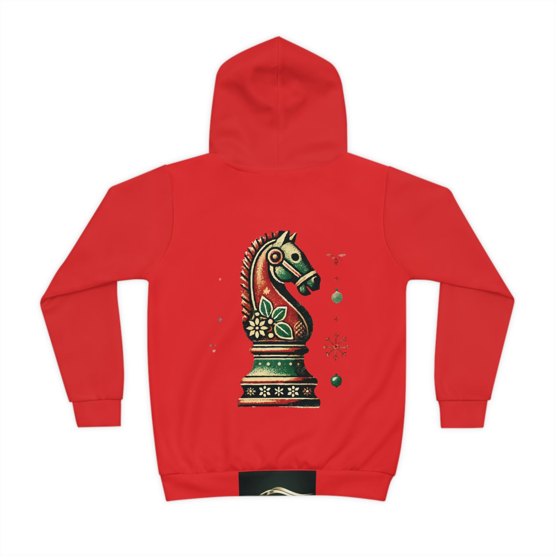 Sudadera Infantil Vintage con Caballo de Ajedrez – Navidad Exclusiva   All Over Prints