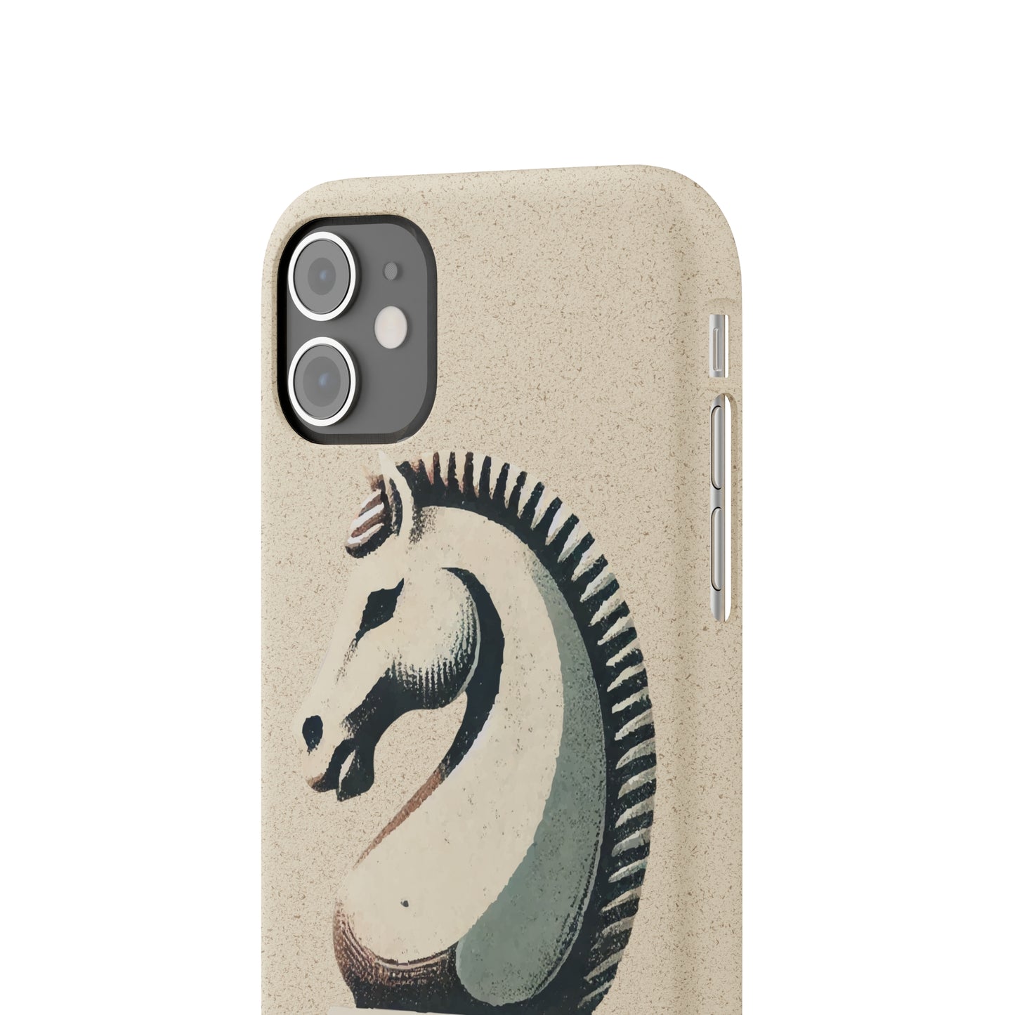 “Biodegradable Phone Case – Vintage Knight Design, Eco-Friendly Choice”   Phone Case