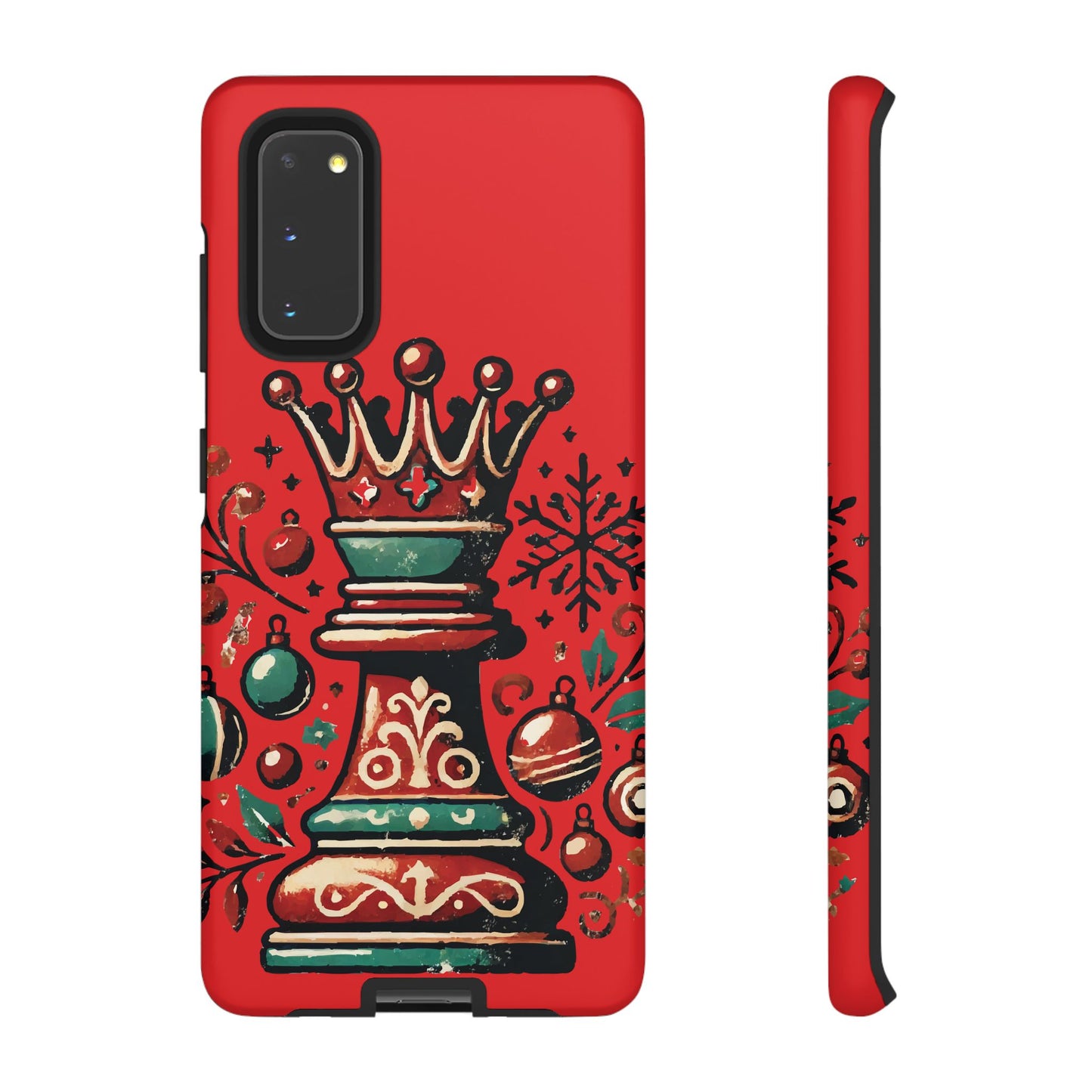 Funda Tough Case Reina Ajedrez Vintage Navideño – Protección y Estilo   Phone Case  24.00 Samsung-Galaxy-S20-Matte