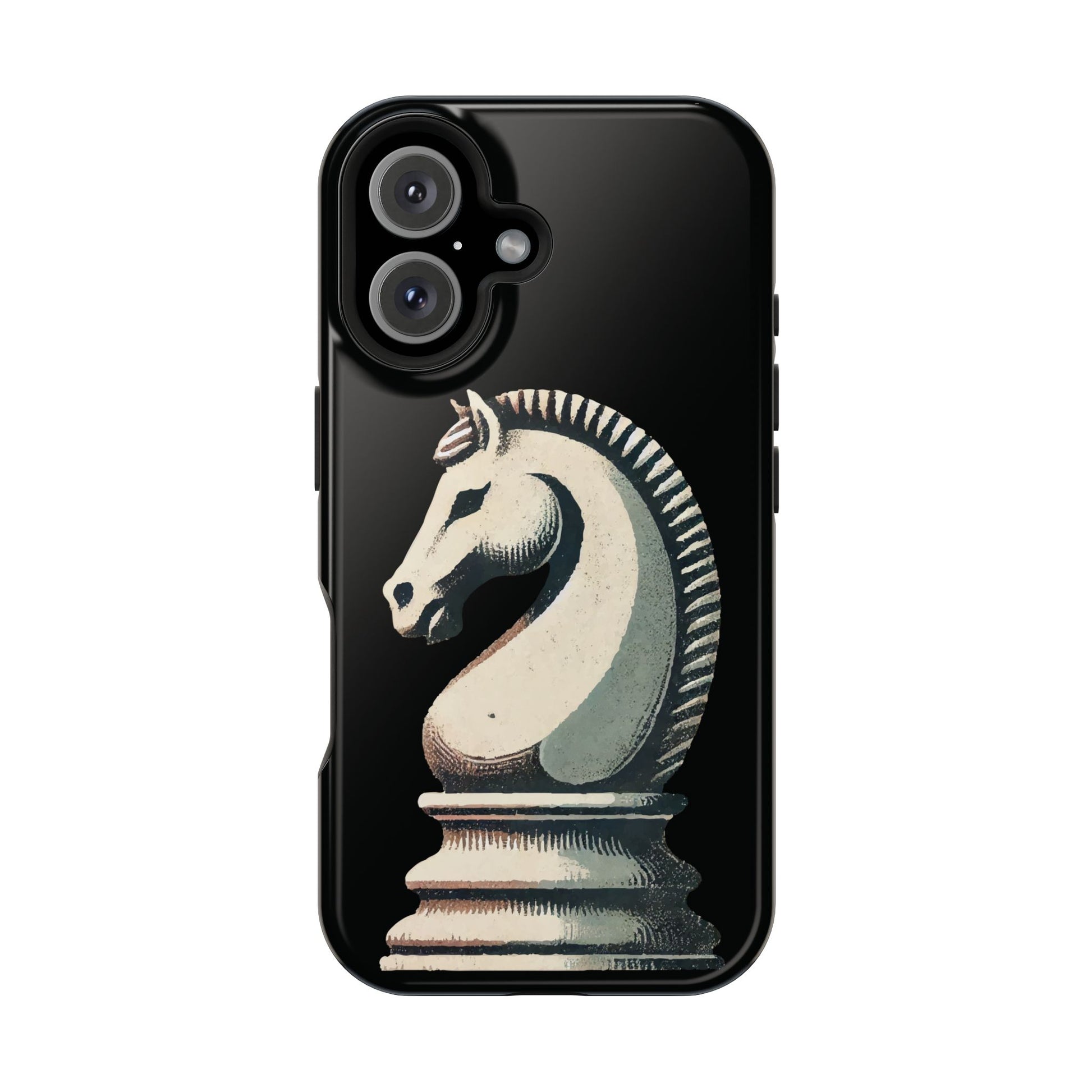 “Magnetic Tough Phone Case – Vintage Knight Design, Durable Protection”   Phone Case  27.00 iPhone-16-Glossy