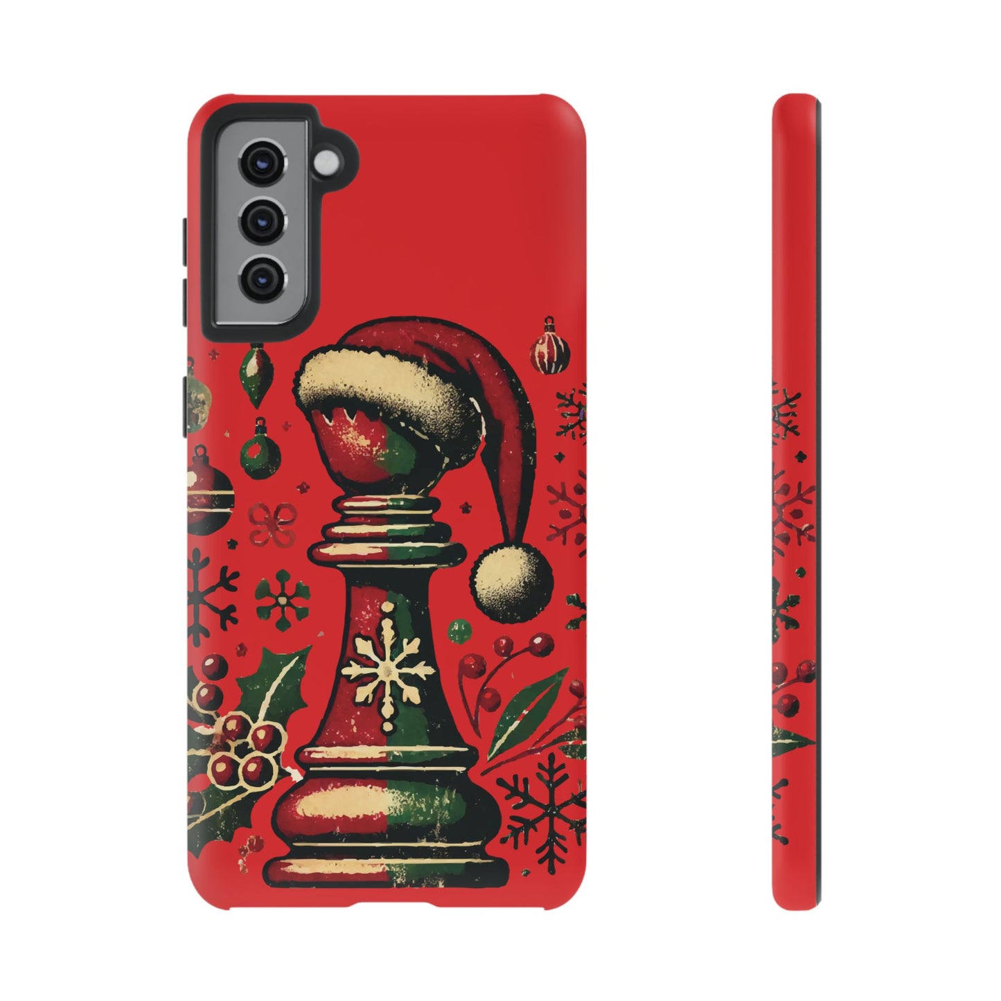 Fundas Tough para Móvil - Alfil Vintage Navideño, Doble Protección   Phone Case  24.00 Samsung-Galaxy-S21-Plus-Matte