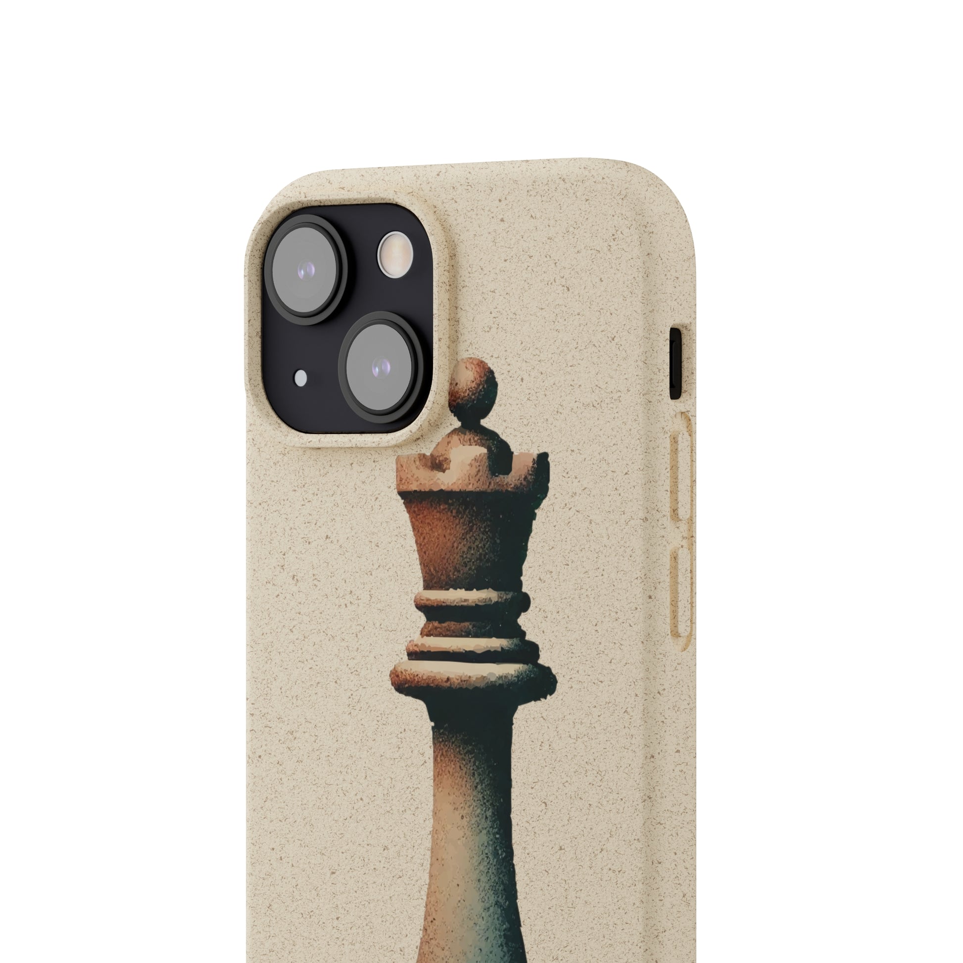 “Biodegradable Phone Case – Vintage Rook Design, Eco-Friendly Choice”   Phone Case