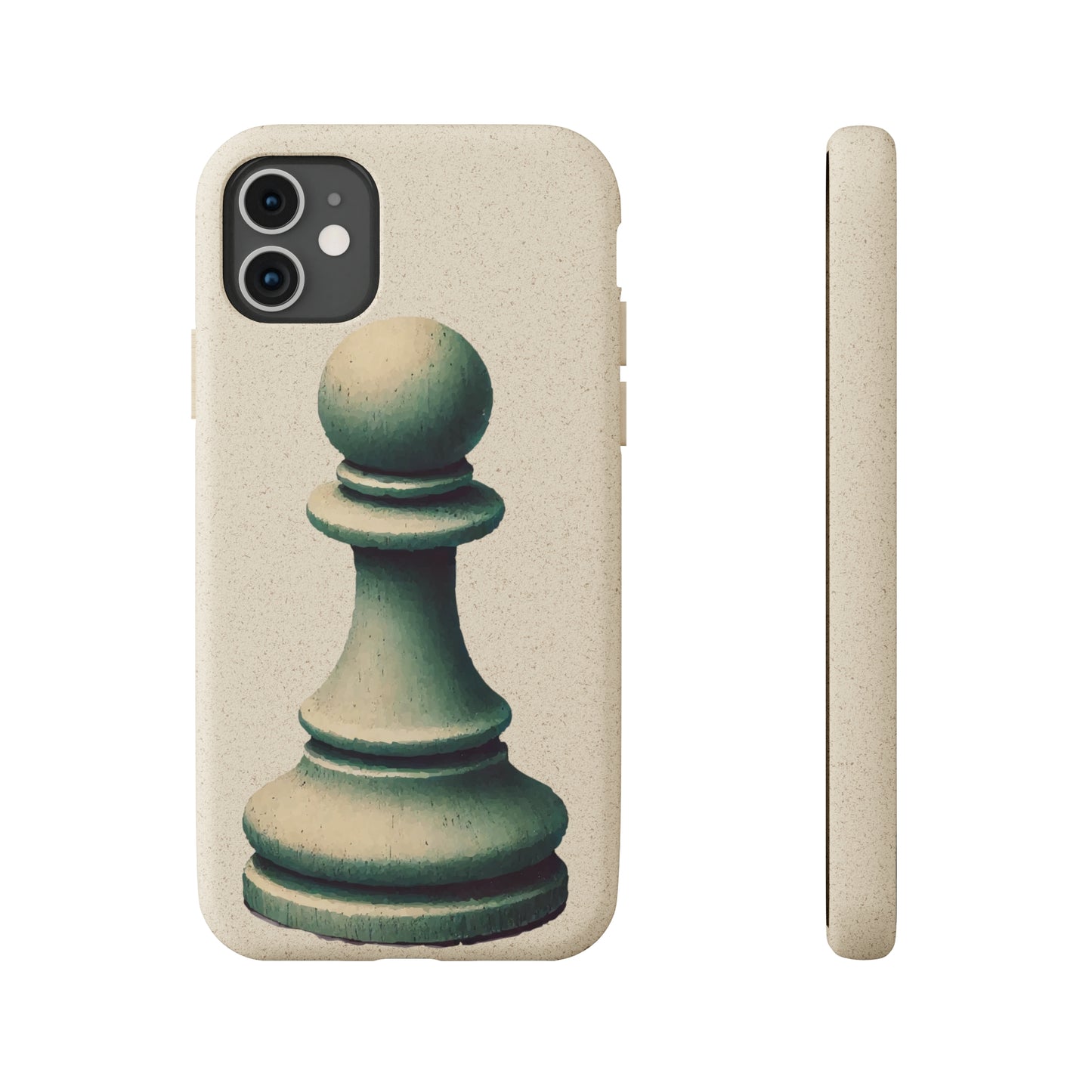 “Biodegradable Phone Case – Vintage Pawn Design, Eco-Friendly Choice”   Phone Case  33.00 iPhone-11-with-gift-packaging