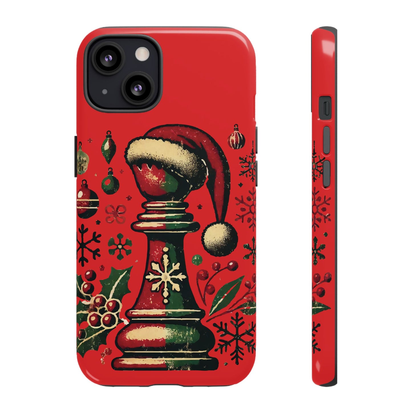 Fundas Tough para Móvil - Alfil Vintage Navideño, Doble Protección   Phone Case  24.00 iPhone-13-Glossy