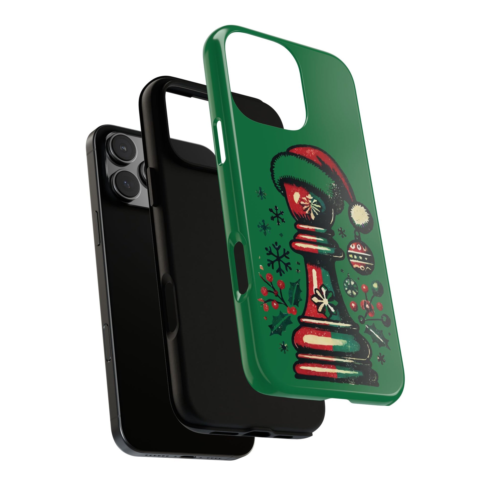 Funda Tough Case Peón Vintage Navidad - iPhone, Samsung, Google Pixel   Phone Case