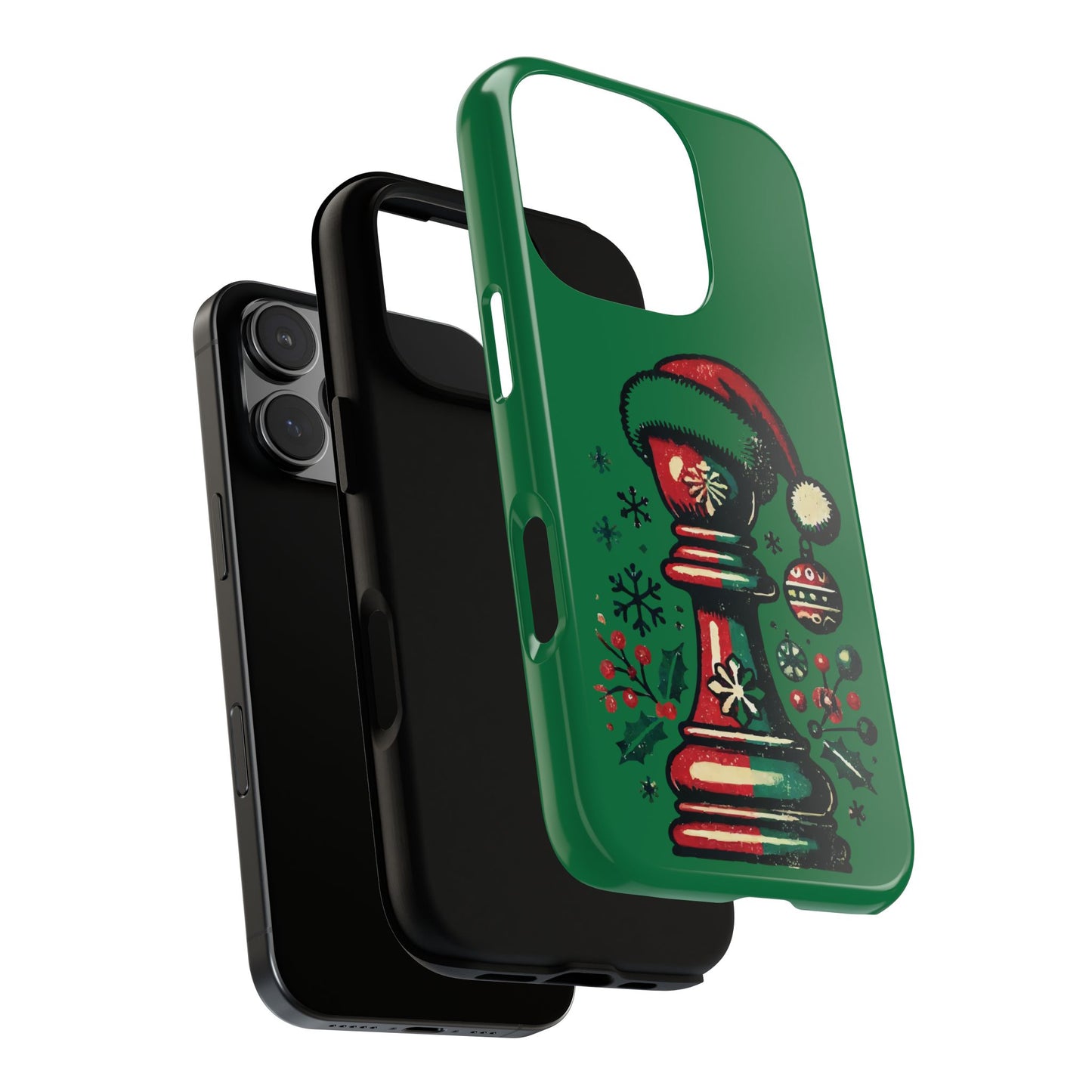 Funda Tough Case Peón Vintage Navidad - iPhone, Samsung, Google Pixel   Phone Case