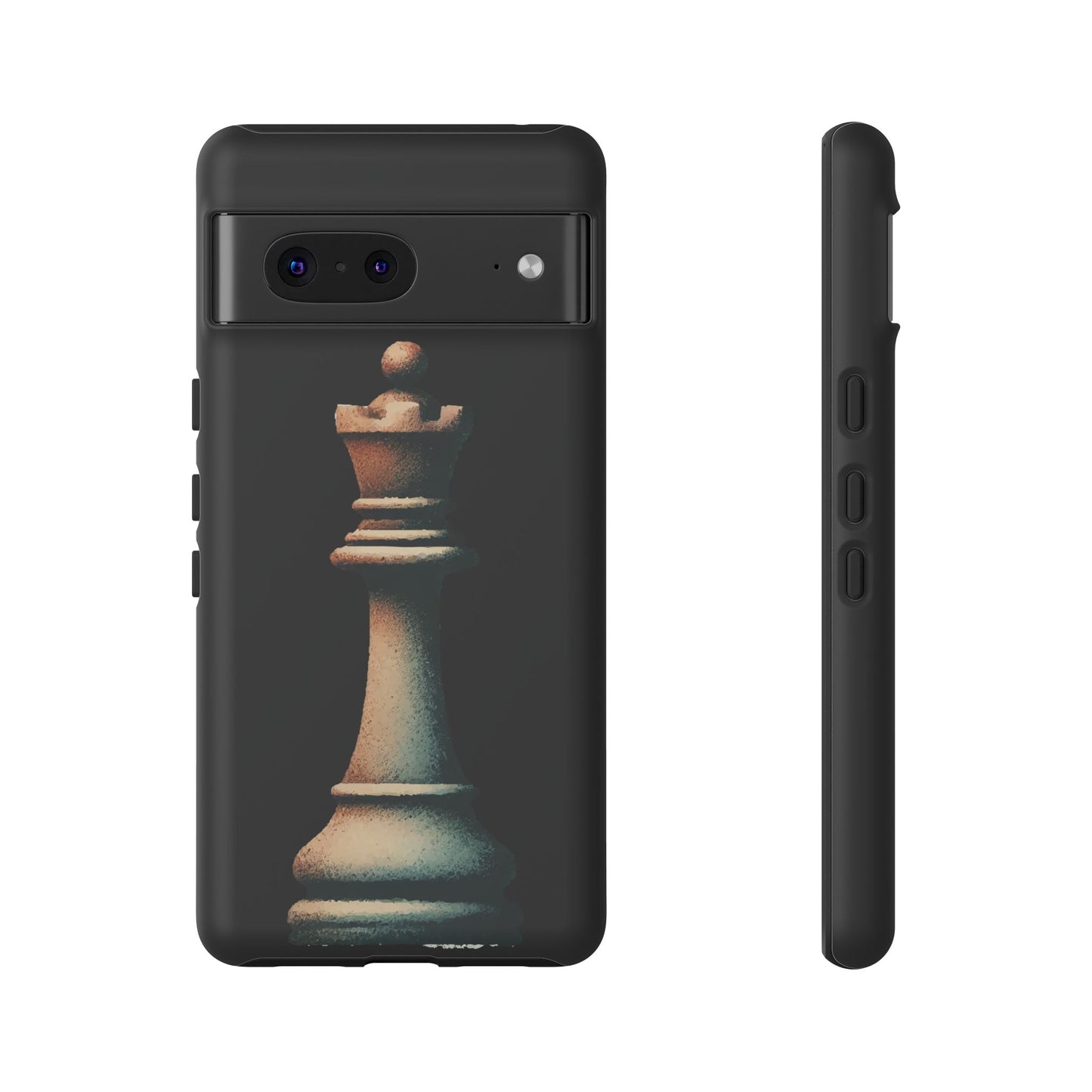 “Tough Phone Case – Vintage Rook Design, Dual-Layer Protection”   Phone Case  27.00 Google-Pixel-7-Matte