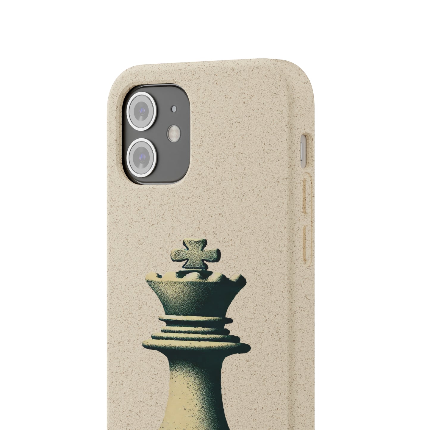 “Funda Biodegradable Rey de Ajedrez – Estilo Vintage y Sostenible”   Phone Case