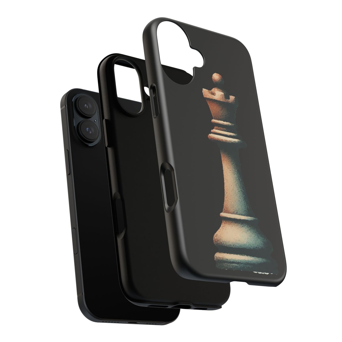 “Tough Phone Case – Vintage Rook Design, Dual-Layer Protection”   Phone Case