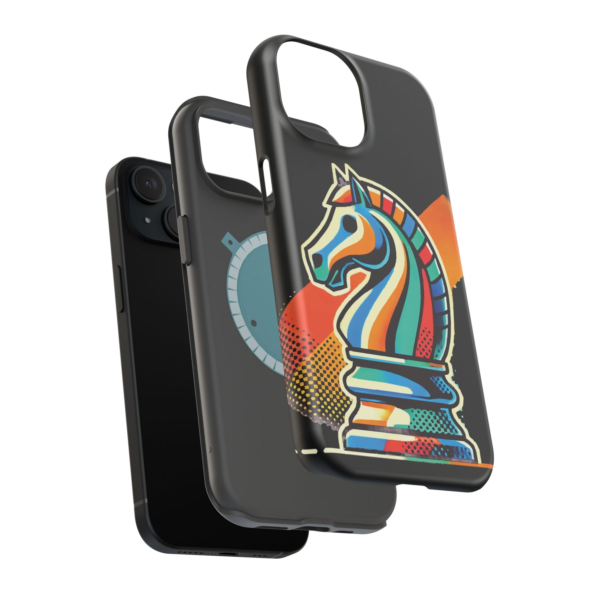 “Funda Magnética Resistente para iPhone – Diseño Pop Art con MagSafe®”   Phone Case