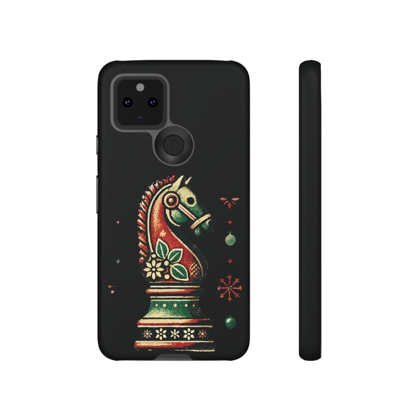 Funda Tough Case Vintage Caballo de Ajedrez – Estilo Navideño   Phone Case  24.00 Google-Pixel-5-5G-Matte