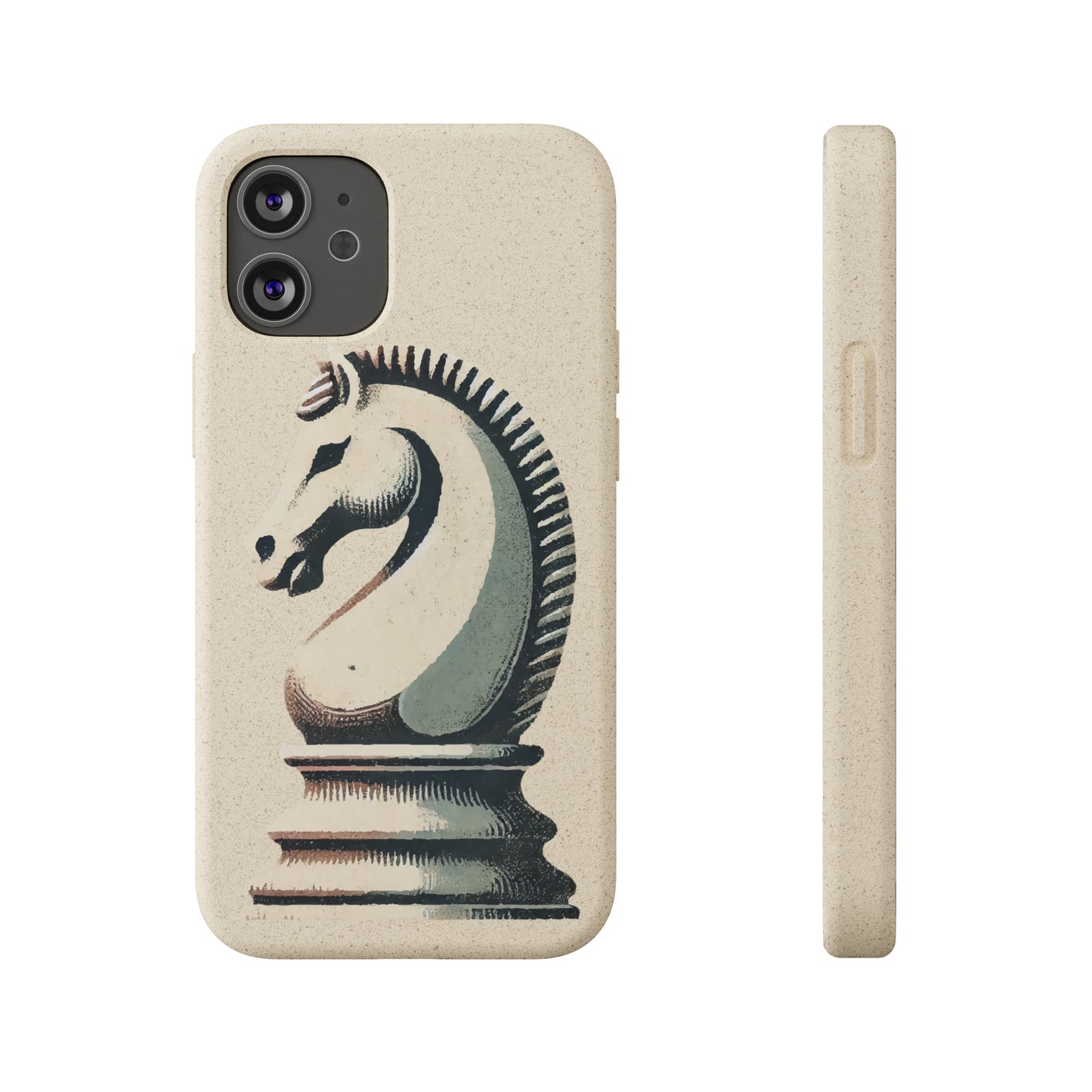 “Biodegradable Phone Case – Vintage Knight Design, Eco-Friendly Choice”   Phone Case