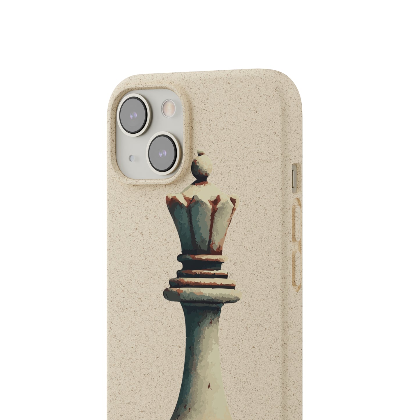 “Funda Biodegradable Reina de Ajedrez – Estilo Retro y Sostenible”   Phone Case