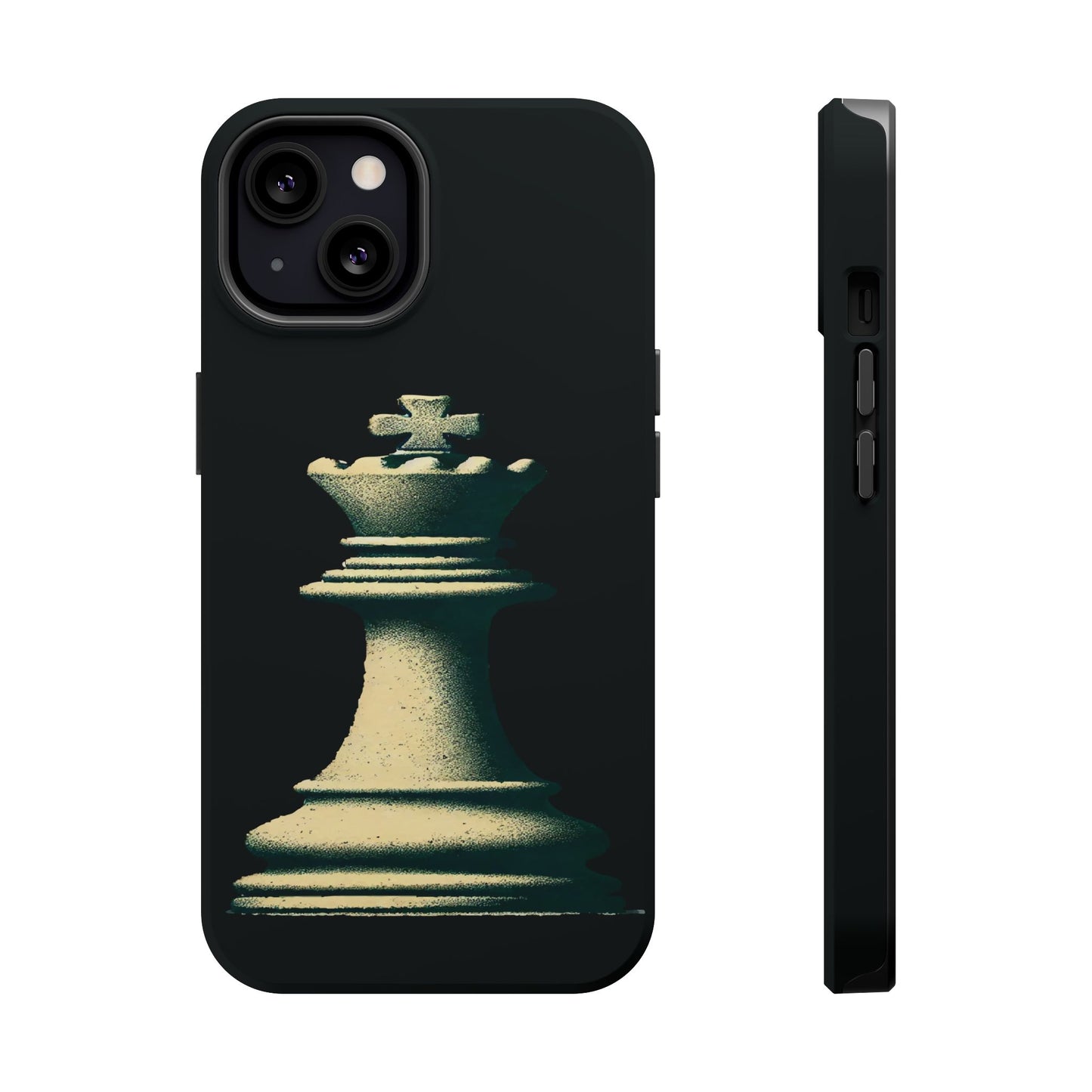 “Funda Magnética Rey de Ajedrez – Protección Robusta y Estilo Vintage”   Phone Case  24.00 iPhone-13-Matte