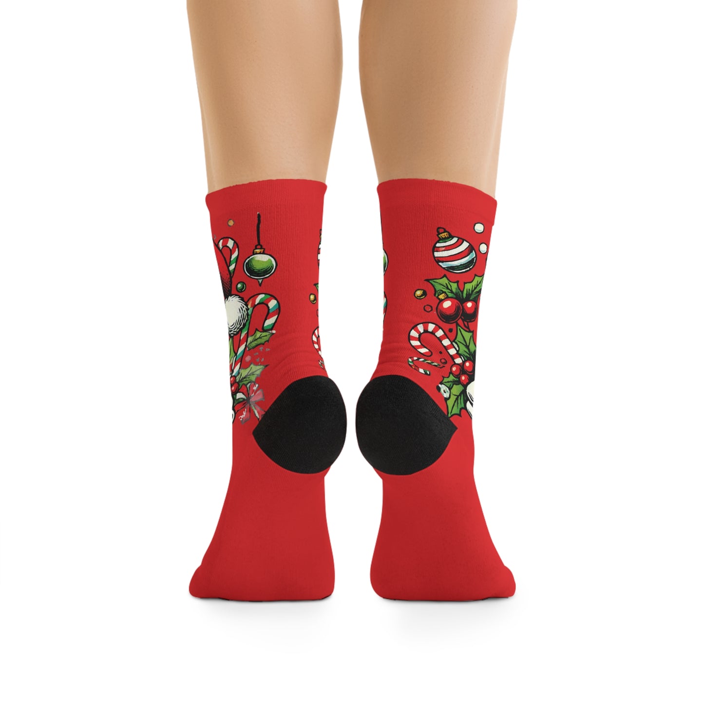 “Calcetines Reciclados Pop Art Alfil Navidad - Comodidad y Estilo”   All Over Prints