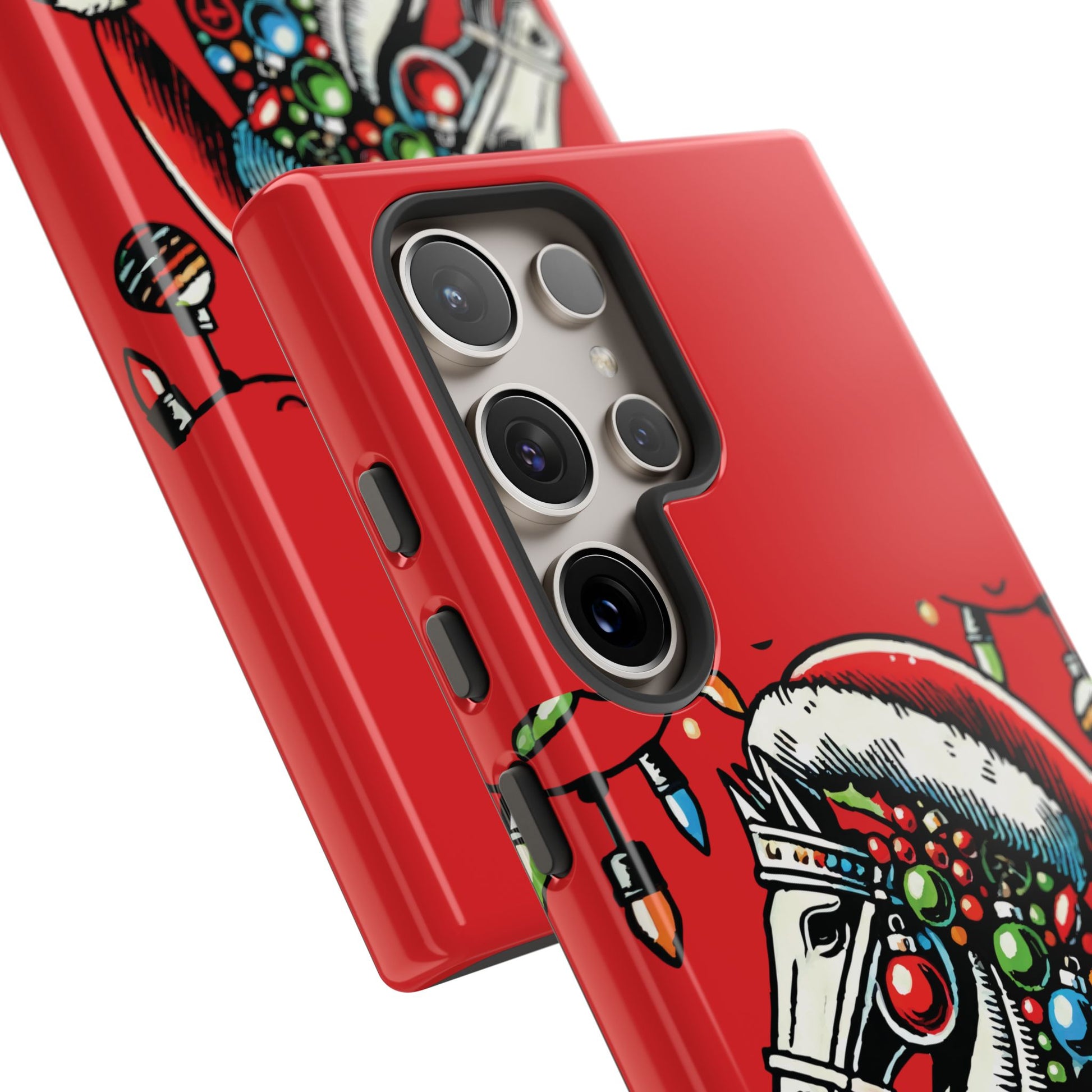 Funda Tough Navidad - Caballo Ajedrez Pop Art para iPhone, Samsung y Pixel   Phone Case