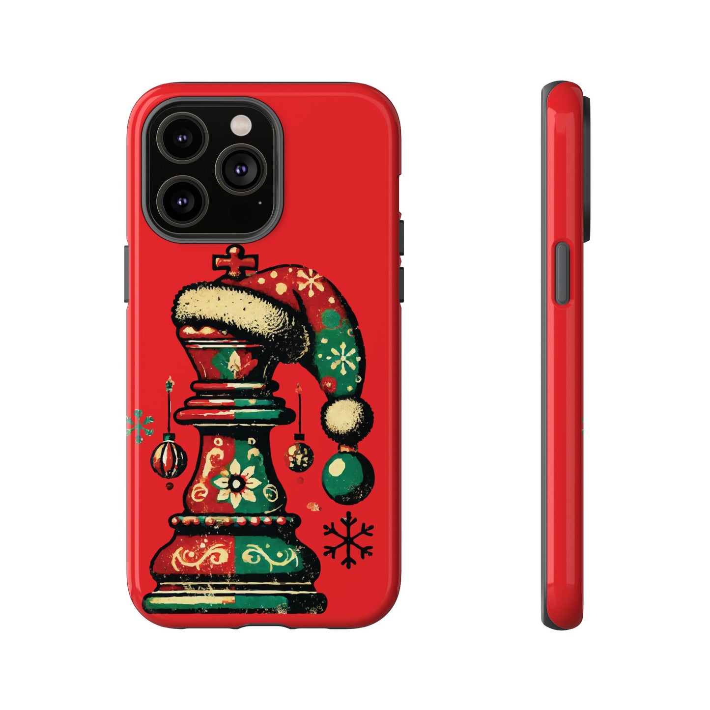 Funda Tough Case Rey Vintage – Protección y estilo navideño retro   Phone Case  24.00 iPhone-14-Pro-Max-Glossy