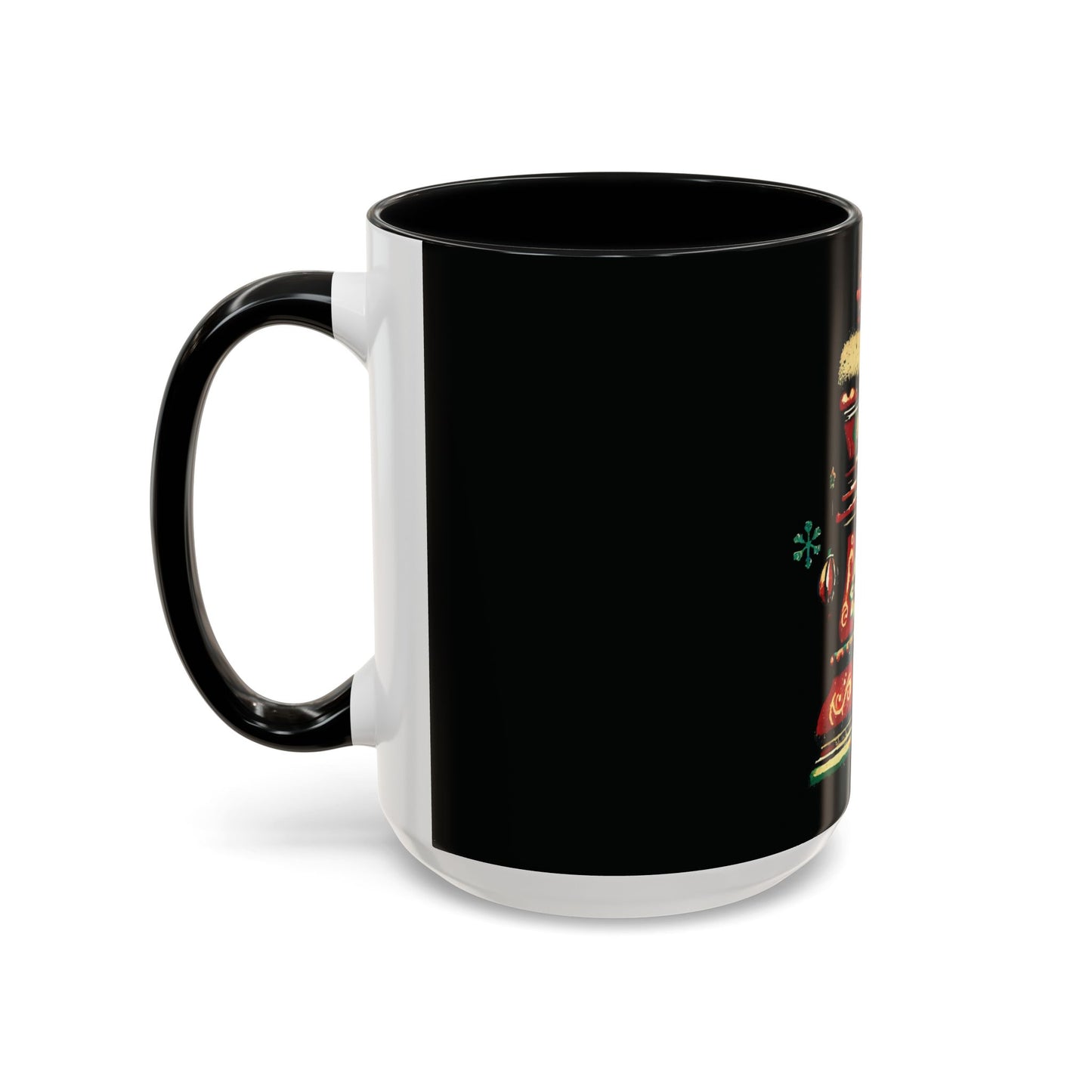 Taza Vintage Rey de Ajedrez Navideño – 11oz y 15oz, Estilo Retro Elegante   Mug