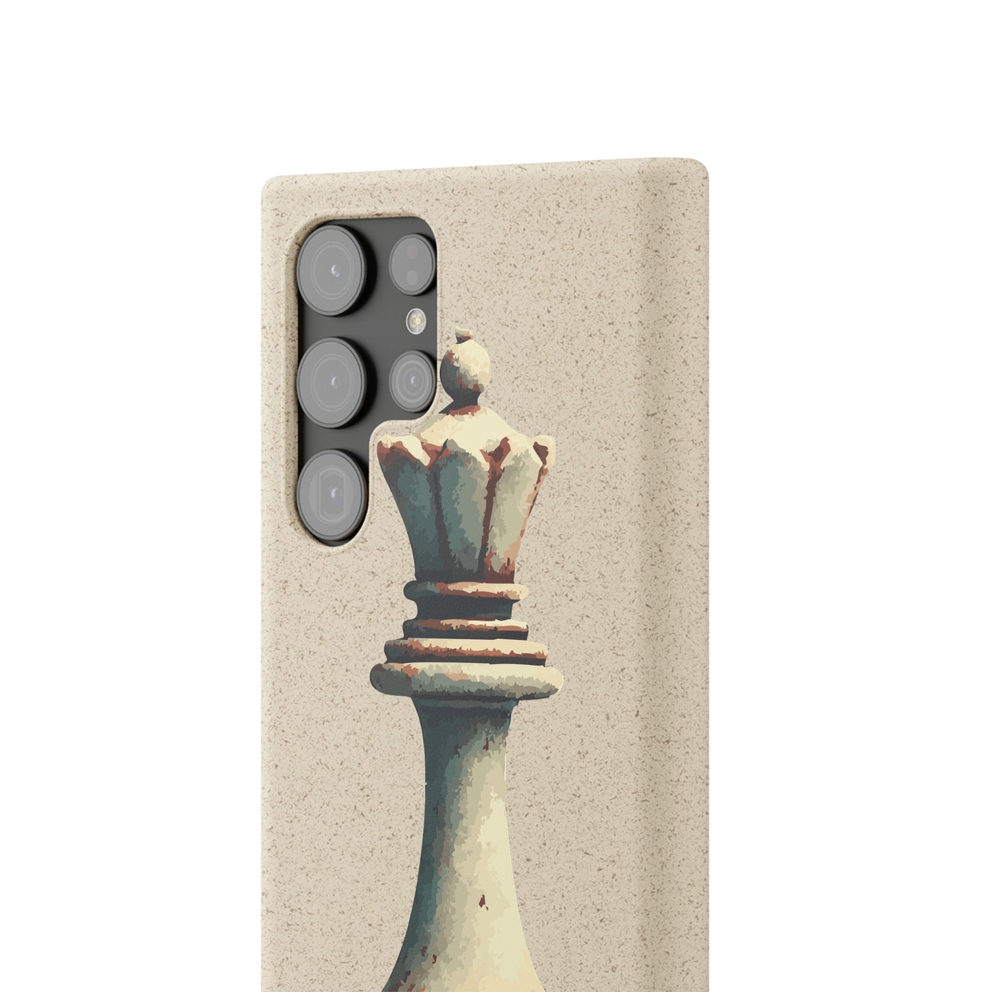 “Funda Biodegradable Reina de Ajedrez – Estilo Retro y Sostenible”   Phone Case