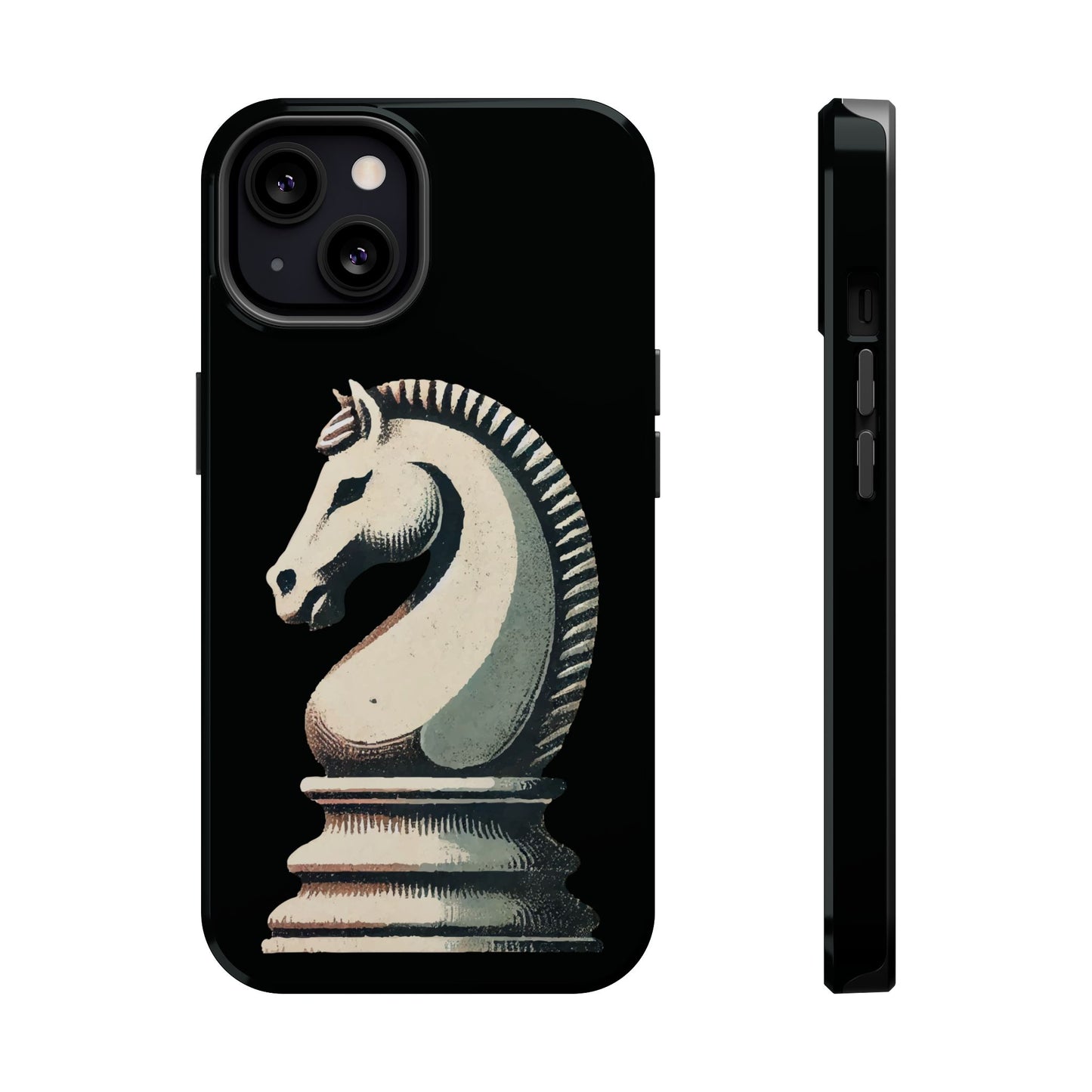 “Magnetic Tough Phone Case – Vintage Knight Design, Durable Protection”   Phone Case  27.00 iPhone-13-Glossy