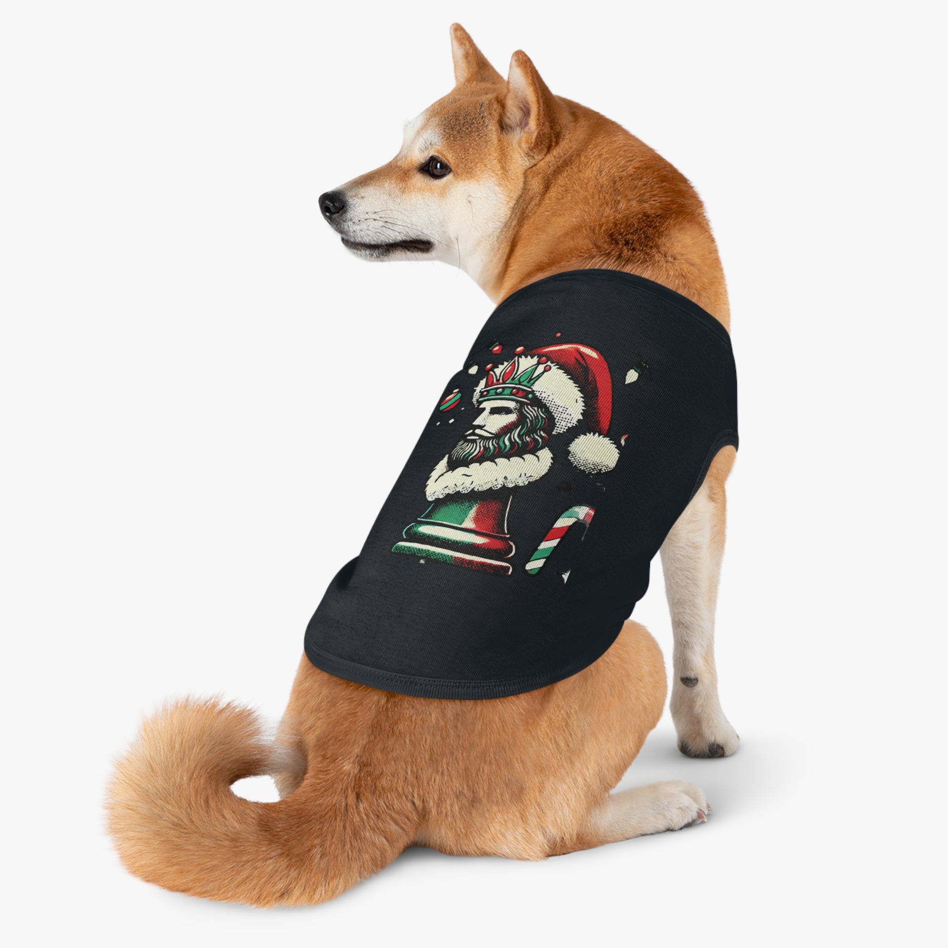 Camiseta para Mascotas Navideña - Navidad Pop Art para Perros y Gatos   Pets