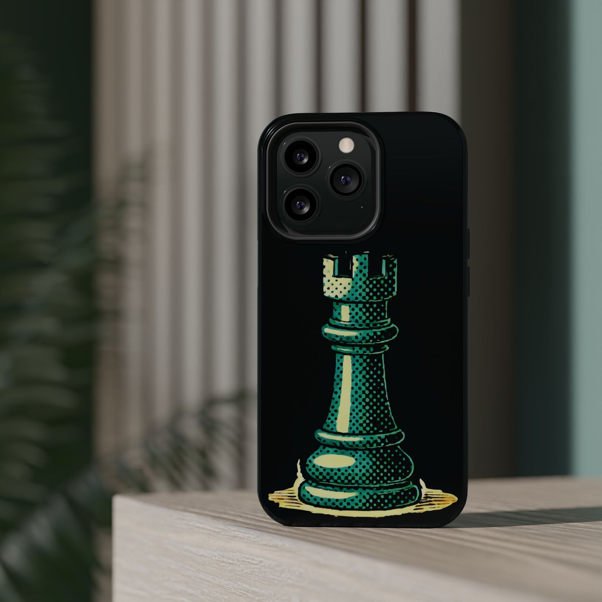 Chess Tower Pop Art Magnetic Tough Case   Phone Case