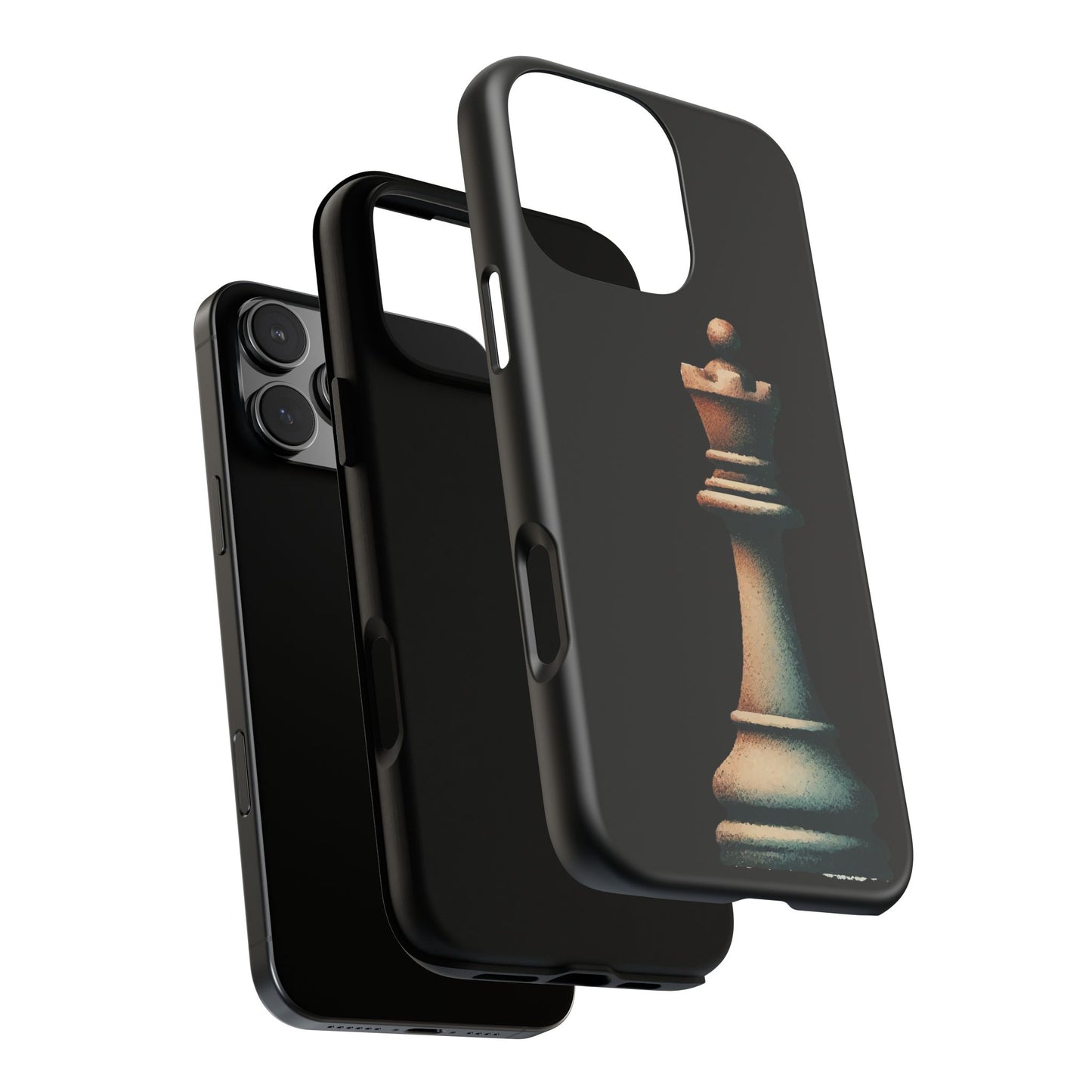 “Tough Phone Case – Vintage Rook Design, Dual-Layer Protection”   Phone Case