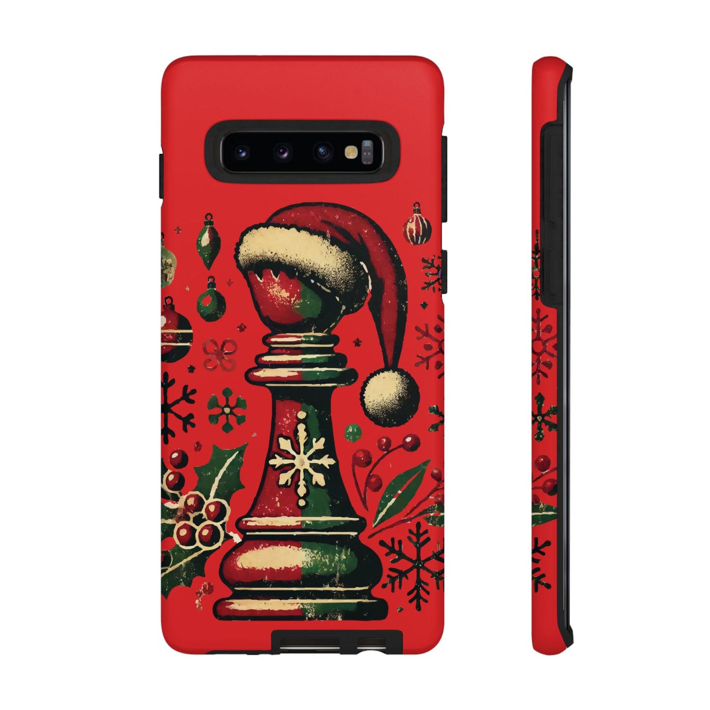 Fundas Tough para Móvil - Alfil Vintage Navideño, Doble Protección   Phone Case  24.00 Samsung-Galaxy-S10-Matte