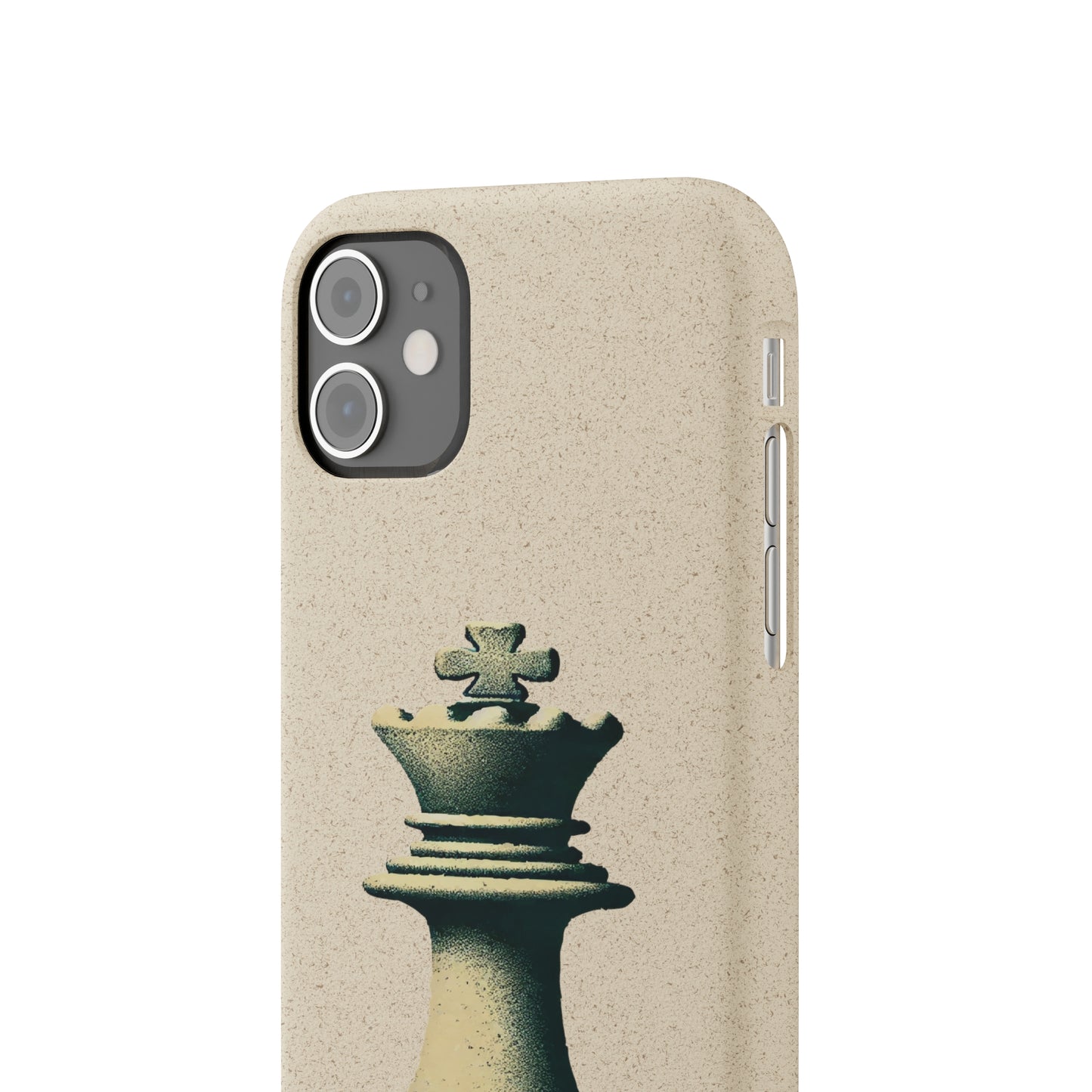 “Funda Biodegradable Rey de Ajedrez – Estilo Vintage y Sostenible”   Phone Case