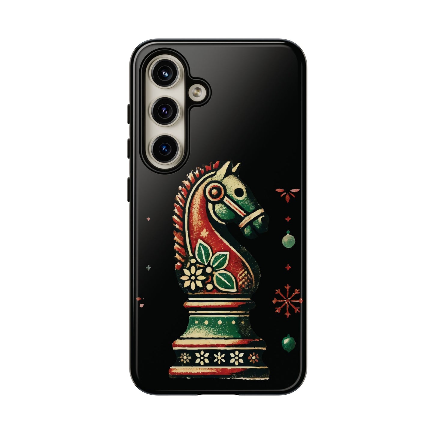 Funda Tough Case Vintage Caballo de Ajedrez – Estilo Navideño   Phone Case  24.00 Samsung-Galaxy-S24-Glossy