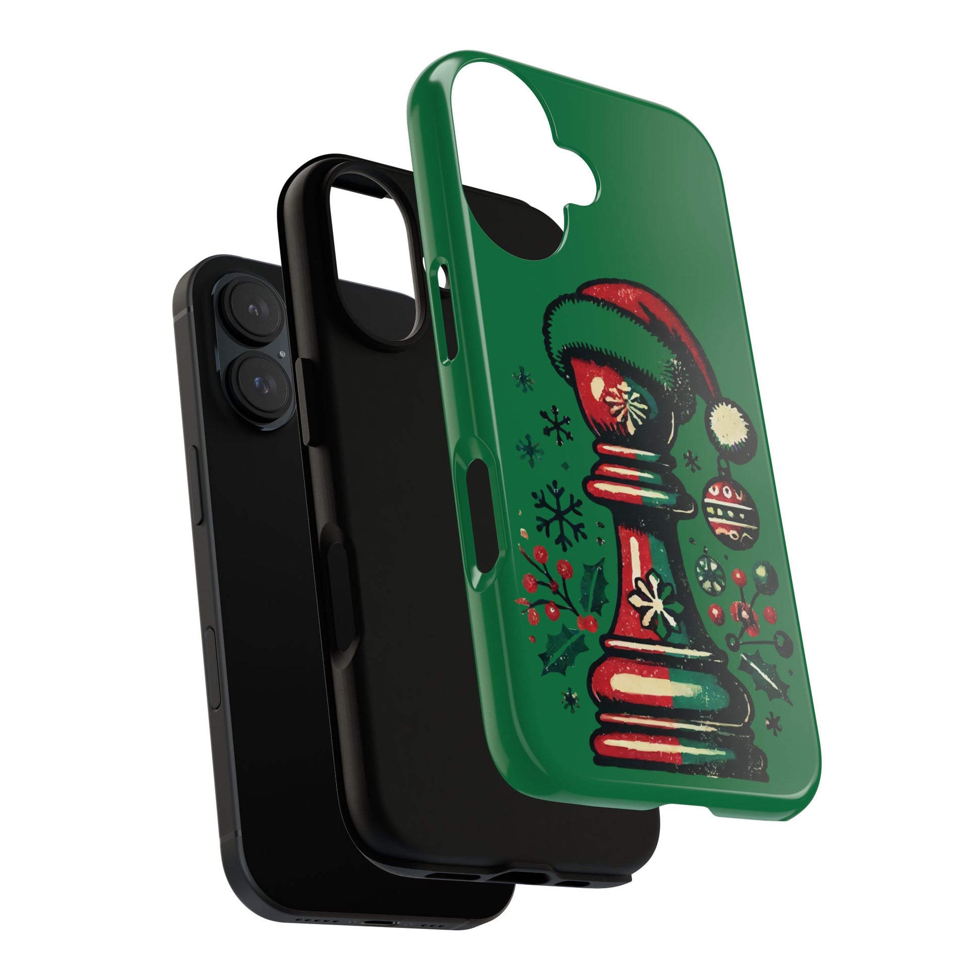 Funda Tough Case Peón Vintage Navidad - iPhone, Samsung, Google Pixel   Phone Case