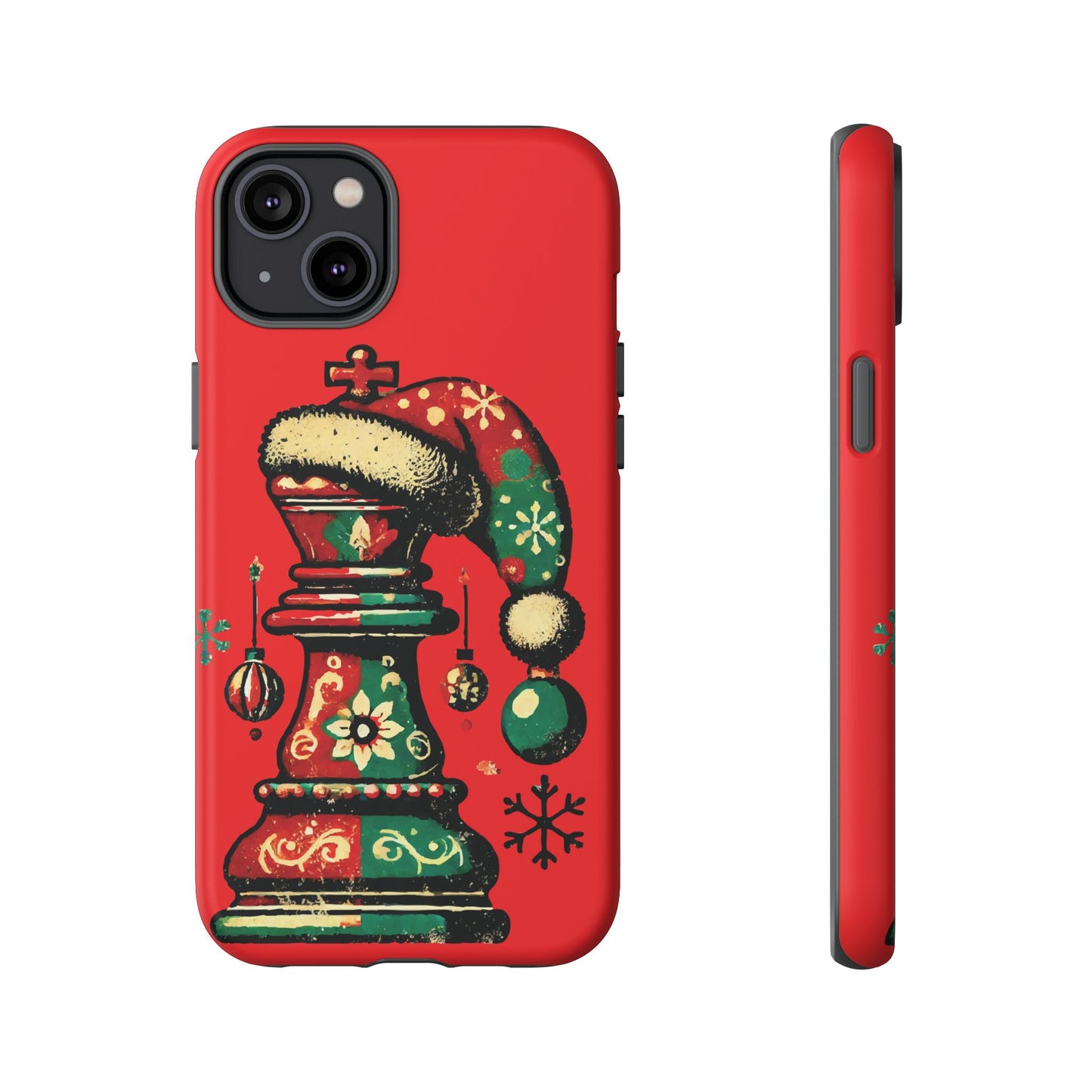 Funda Tough Case Rey Vintage – Protección y estilo navideño retro   Phone Case  24.00 iPhone-14-Plus-Matte