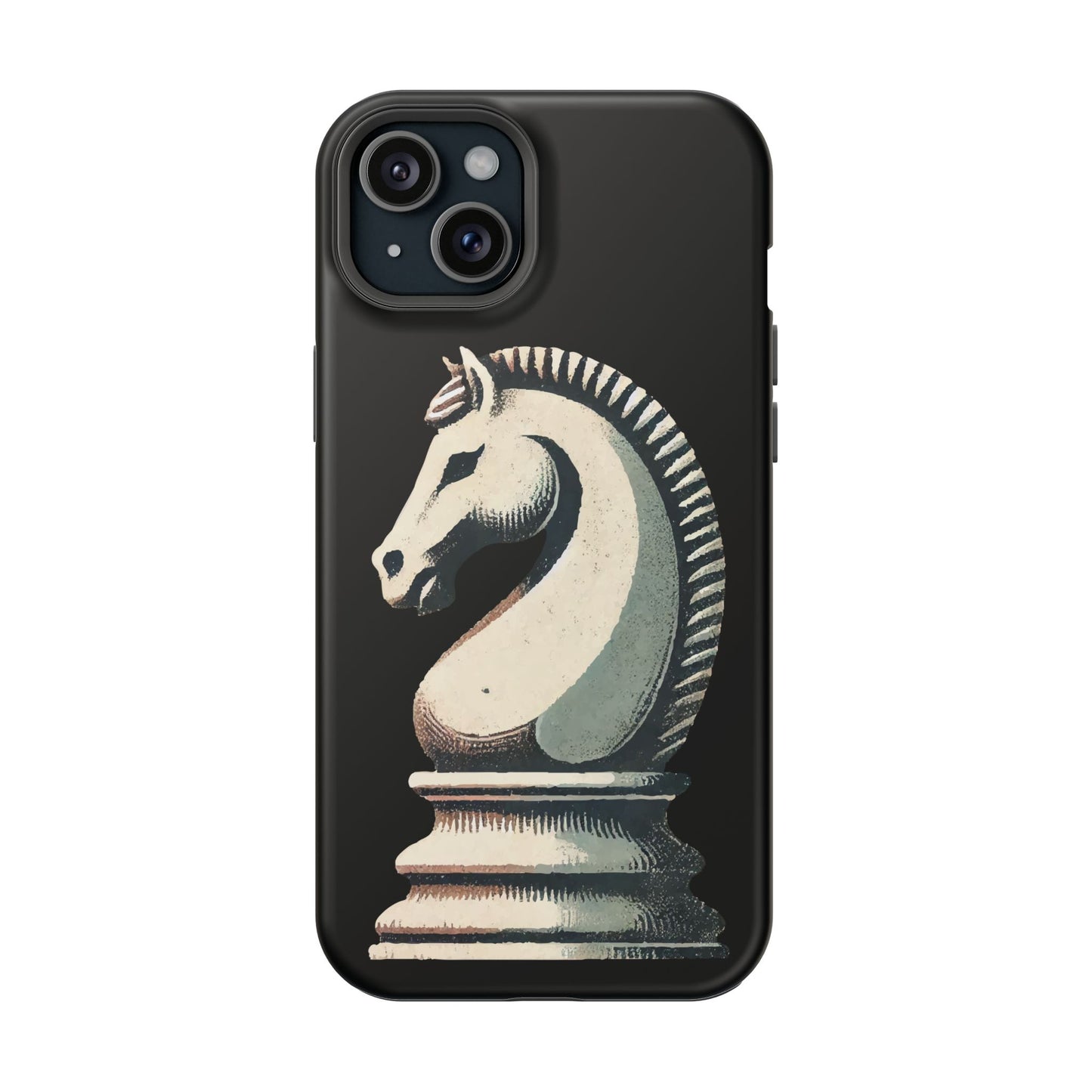 “Magnetic Tough Phone Case – Vintage Knight Design, Durable Protection”   Phone Case  27.00 iPhone-15-Plus-Matte